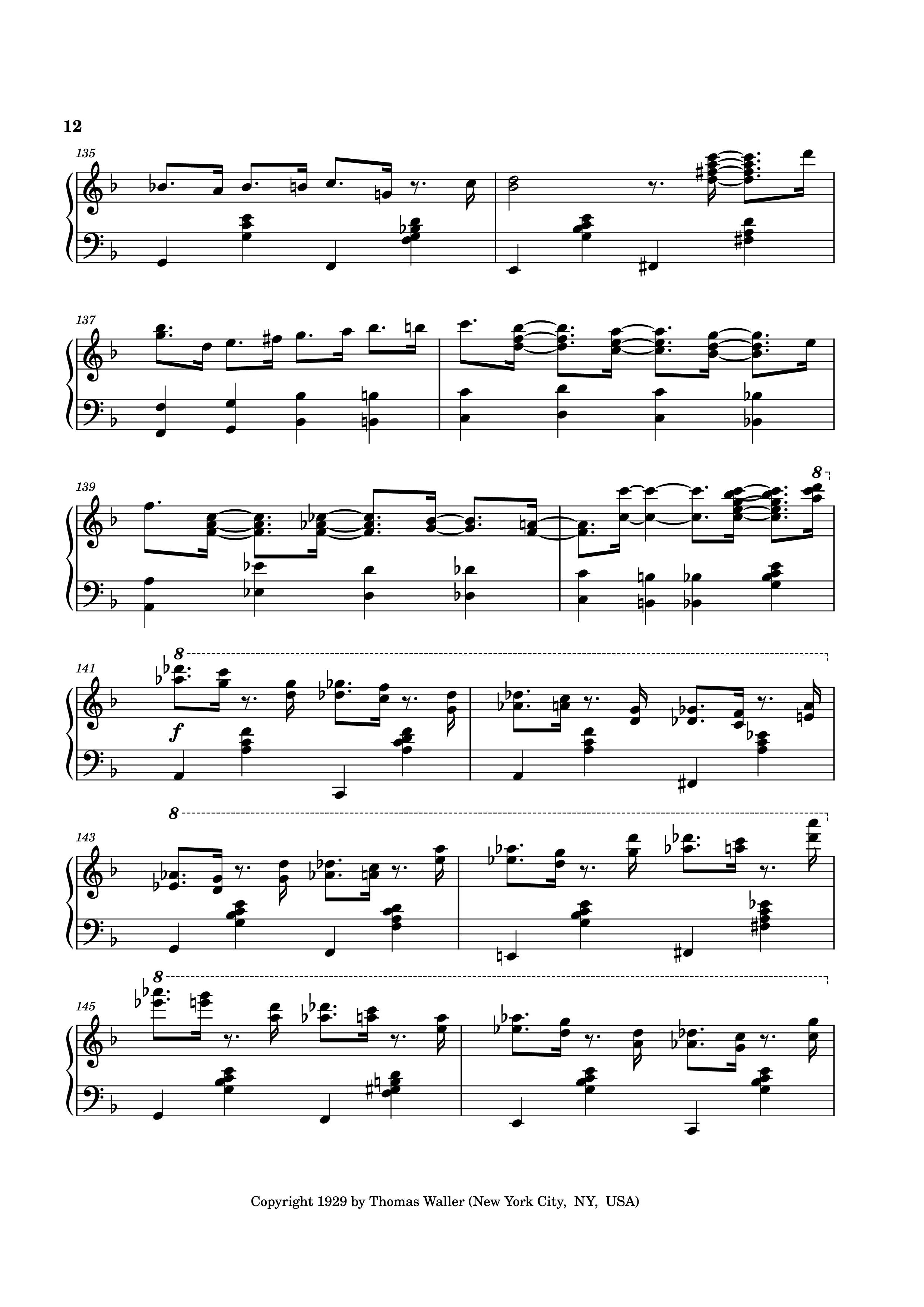 Trang 12 của Sheet nhạc PDF bài hát Handful of Keys Piano - UrFavRagtimeGuy 