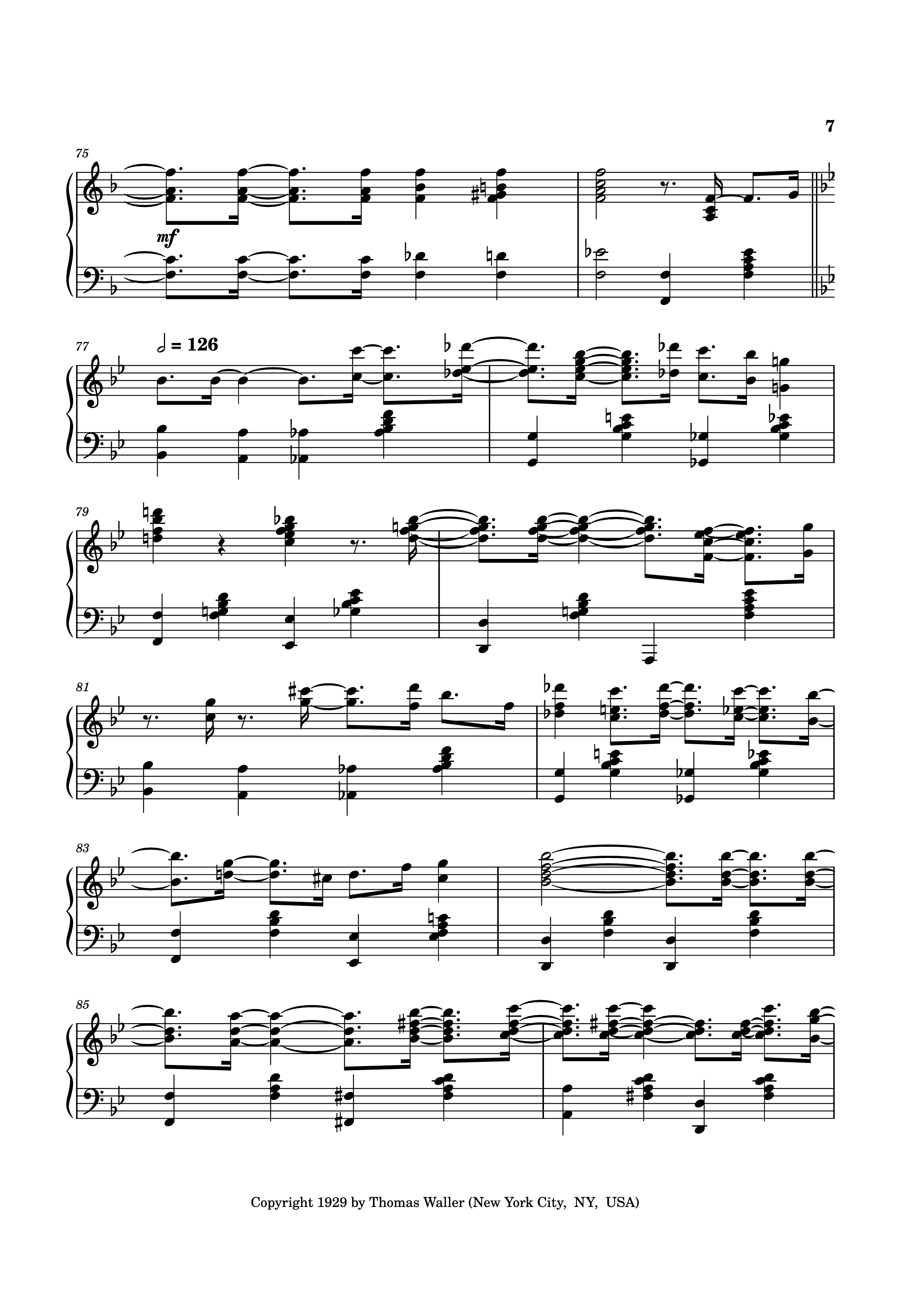 Trang 7 của Sheet nhạc PDF bài hát Handful of Keys Piano - UrFavRagtimeGuy 