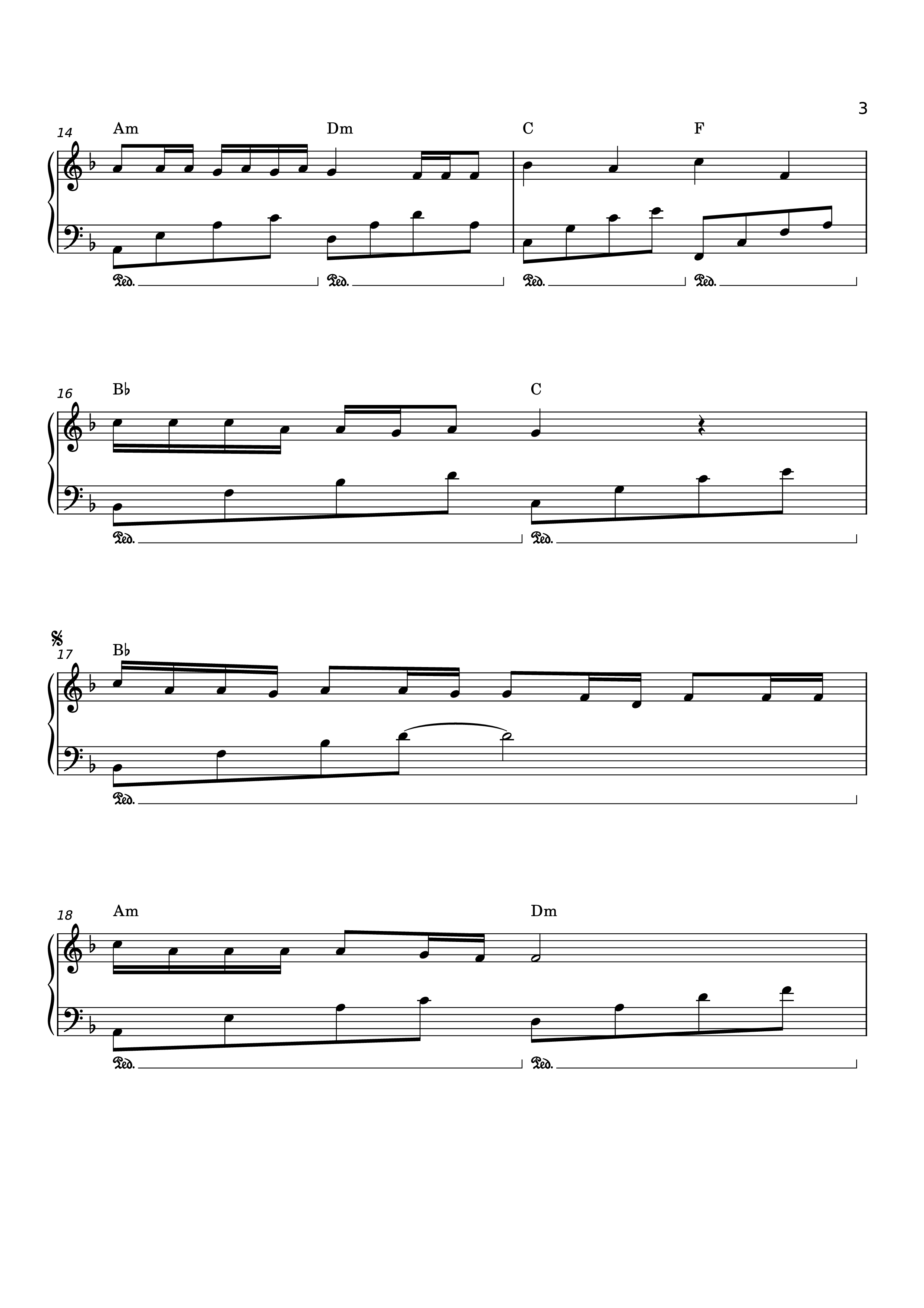 Trang 3 của Sheet nhạc PDF Piano bài hát Có chắc yêu là đây Piano - Sơn Tùng  M-TP