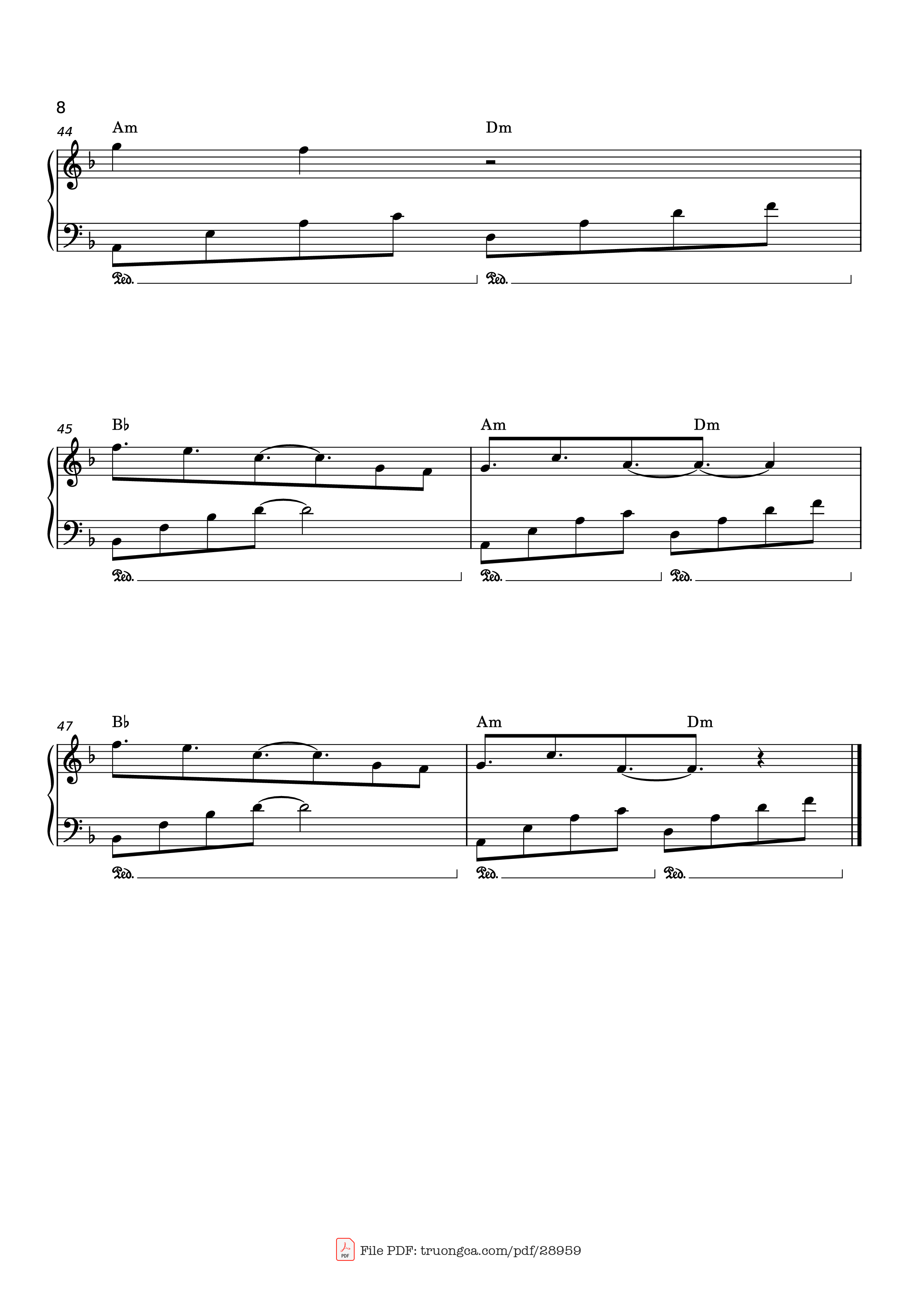 Trang 8 của Sheet nhạc PDF Piano bài hát Có chắc yêu là đây Piano - Sơn Tùng  M-TP