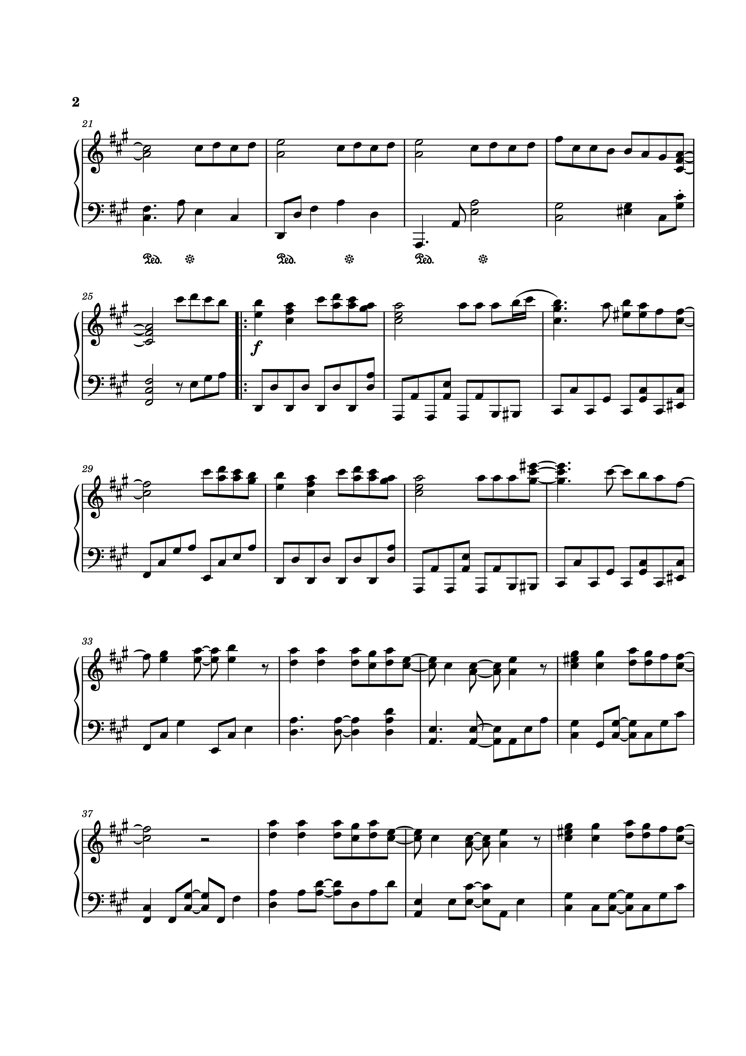 Trang 2 của Sheet nhạc PDF bài hát Thức giấc (Tone gốc) Piano - DaLAB
