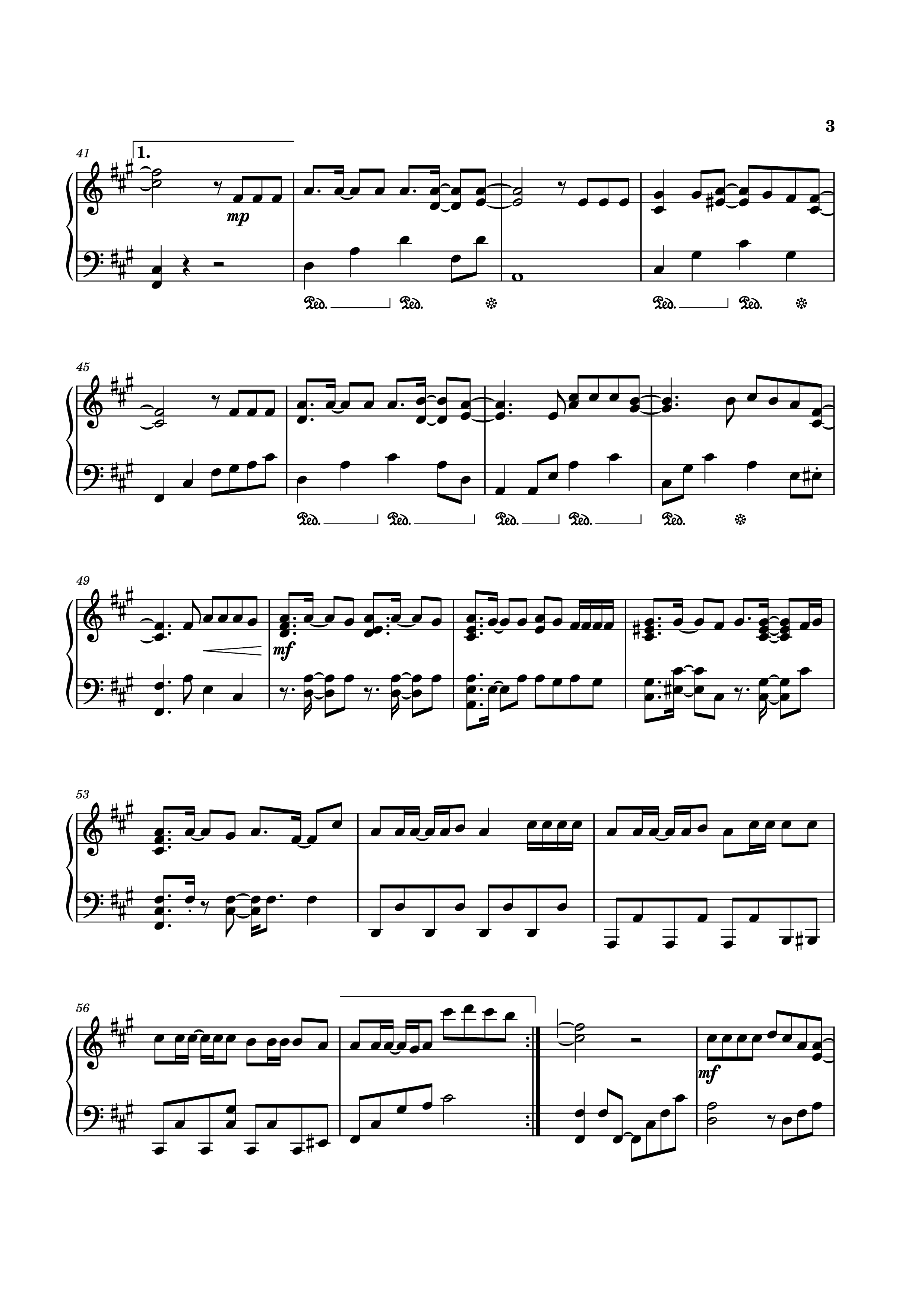 Trang 3 của Sheet nhạc PDF bài hát Thức giấc (Tone gốc) Piano - DaLAB