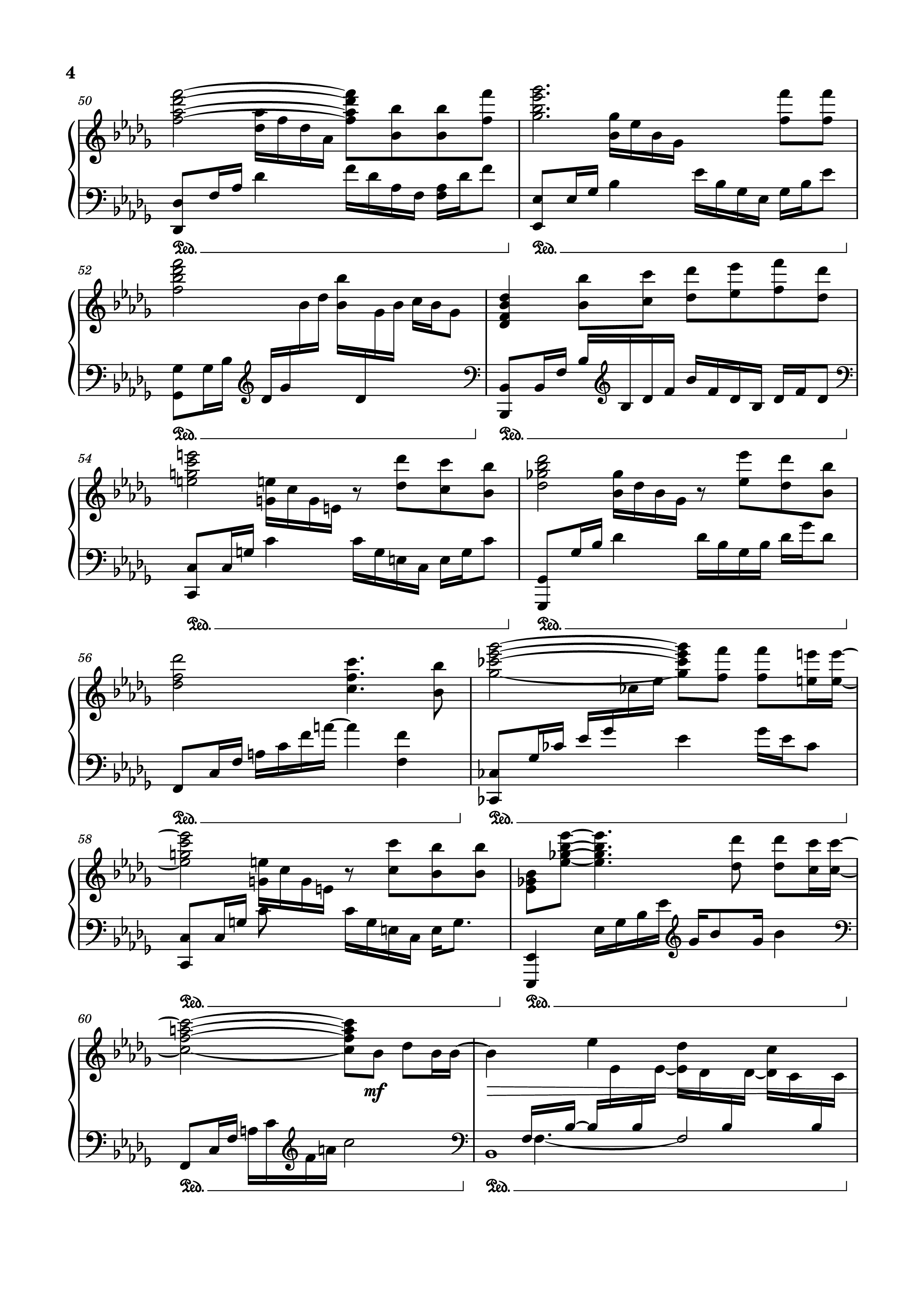 Trang 4 của Sheet nhạc PDF Piano bài hát Guns for Hire Piano - Composed by: Woodkid