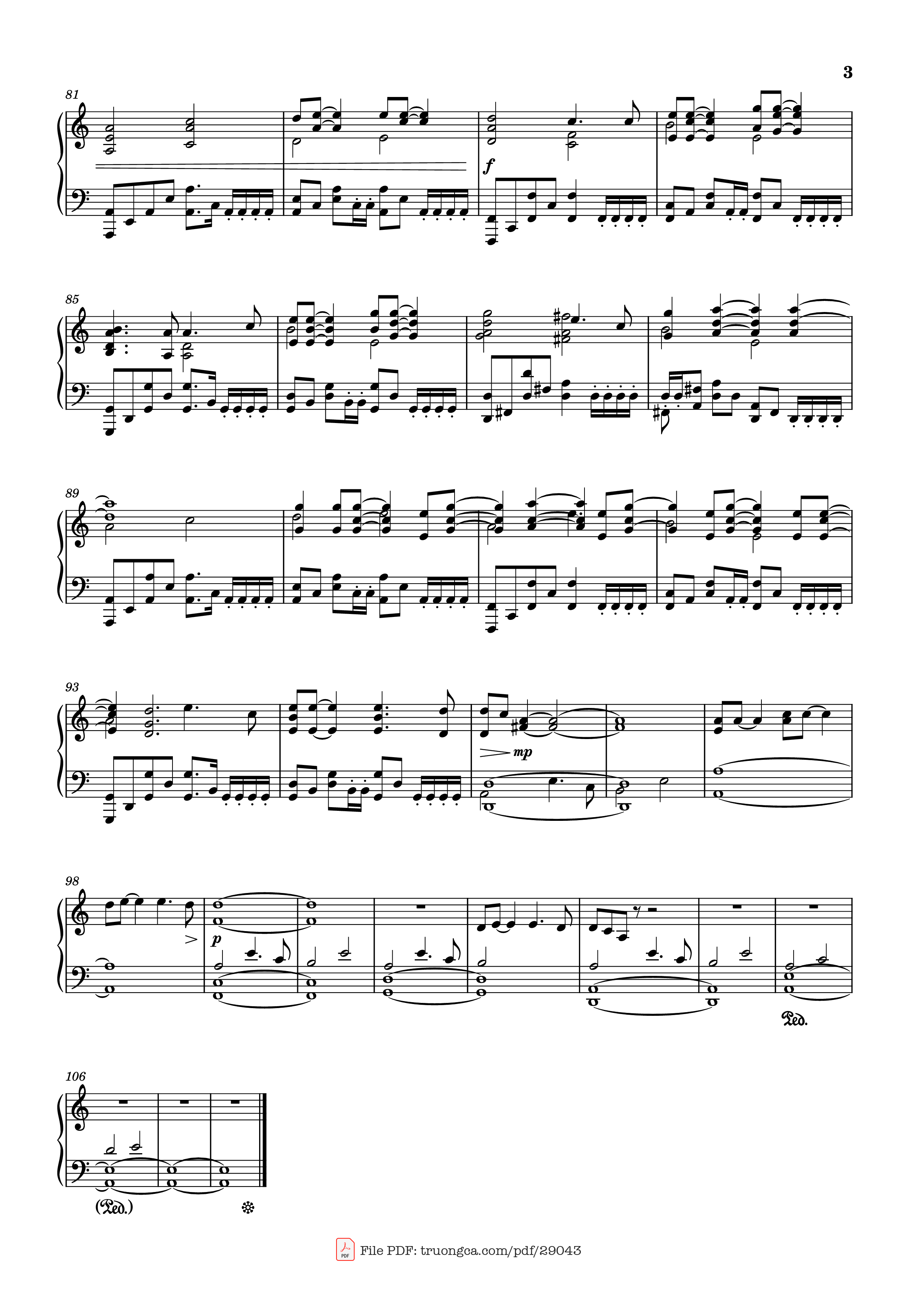 Trang 3 của Sheet nhạc PDF Piano bài hát The Line Piano - Artist: Twenty One Pilot