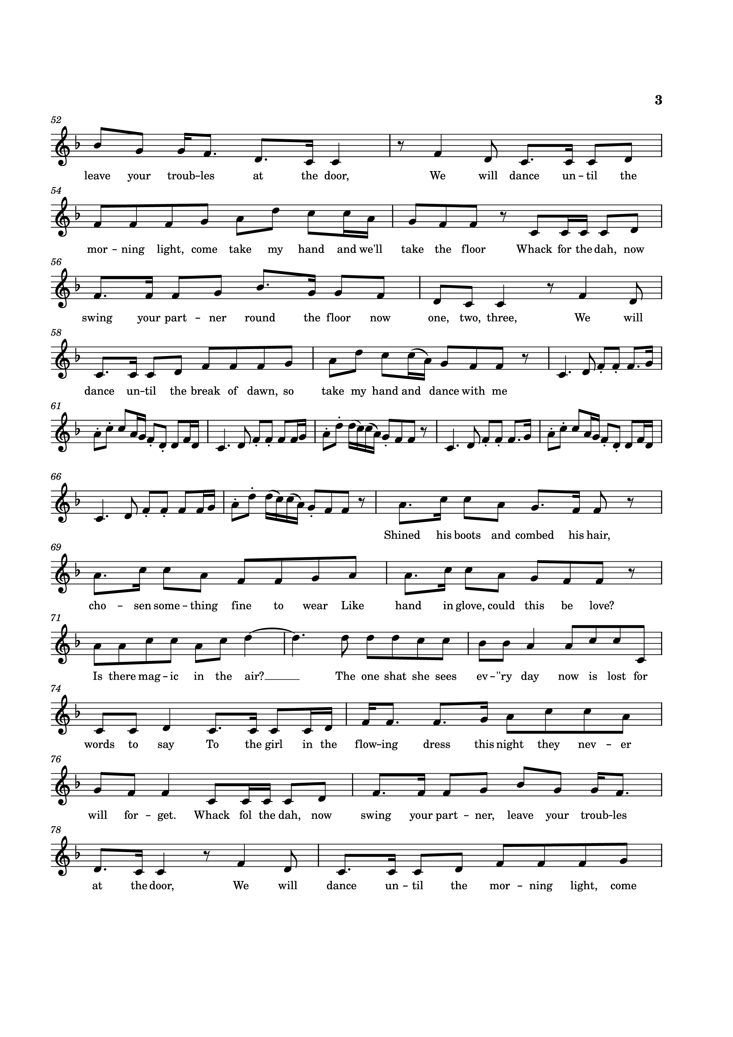 Trang 3 của Sheet nhạc PDF Piano bài hát Ballroom of Romance Piano - Celtic Woman