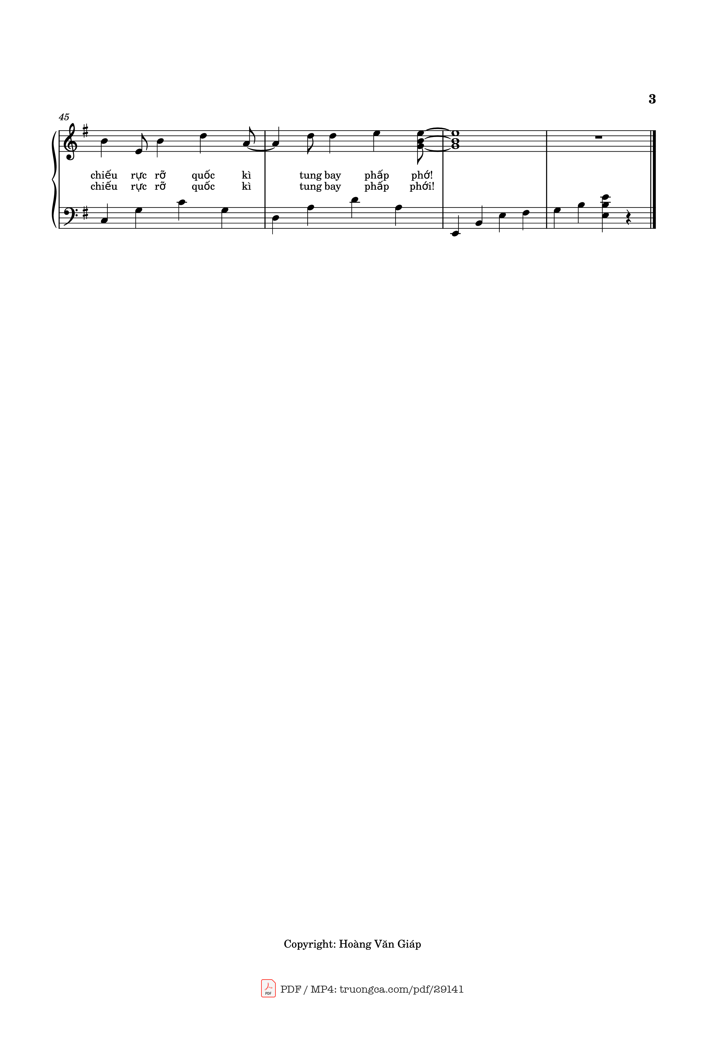 Trang 3 của Sheet nhạc PDF Piano bài hát Viết tiếp câu chuyện hòa bình Piano - Nhạc và lời: Nguyễn Văn Chung