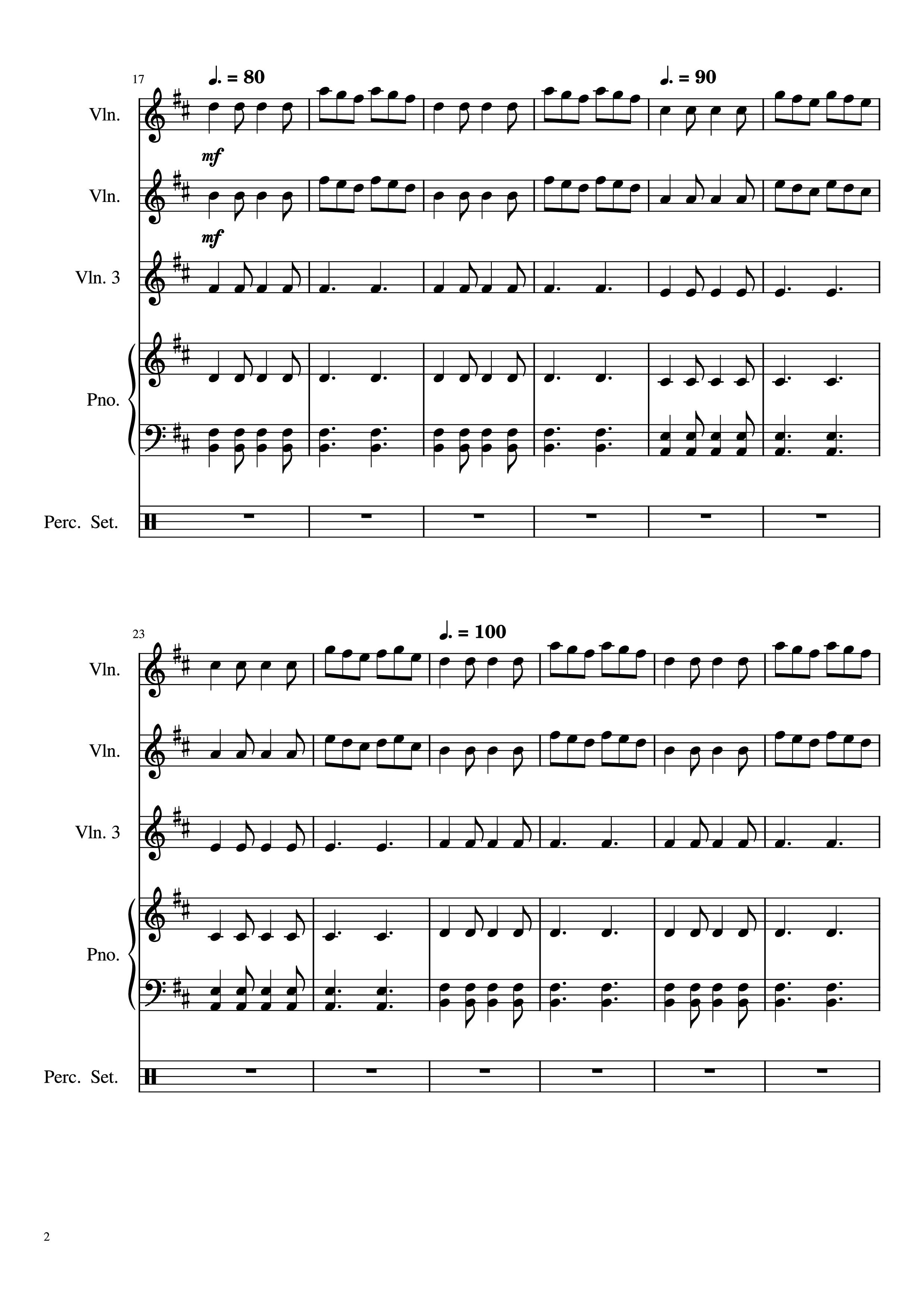 Trang 2 của Sheet nhạc PDF Piano bài hát FIESTA PAGANA Piano - Mago de Oz