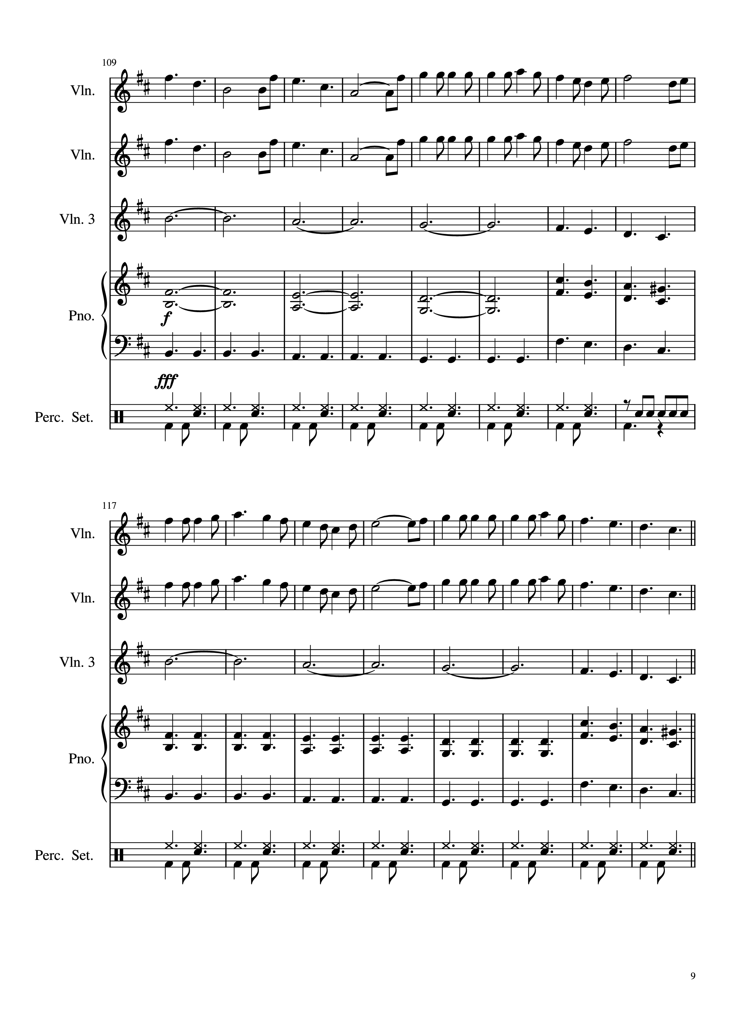 Trang 9 của Sheet nhạc PDF Piano bài hát FIESTA PAGANA Piano - Mago de Oz