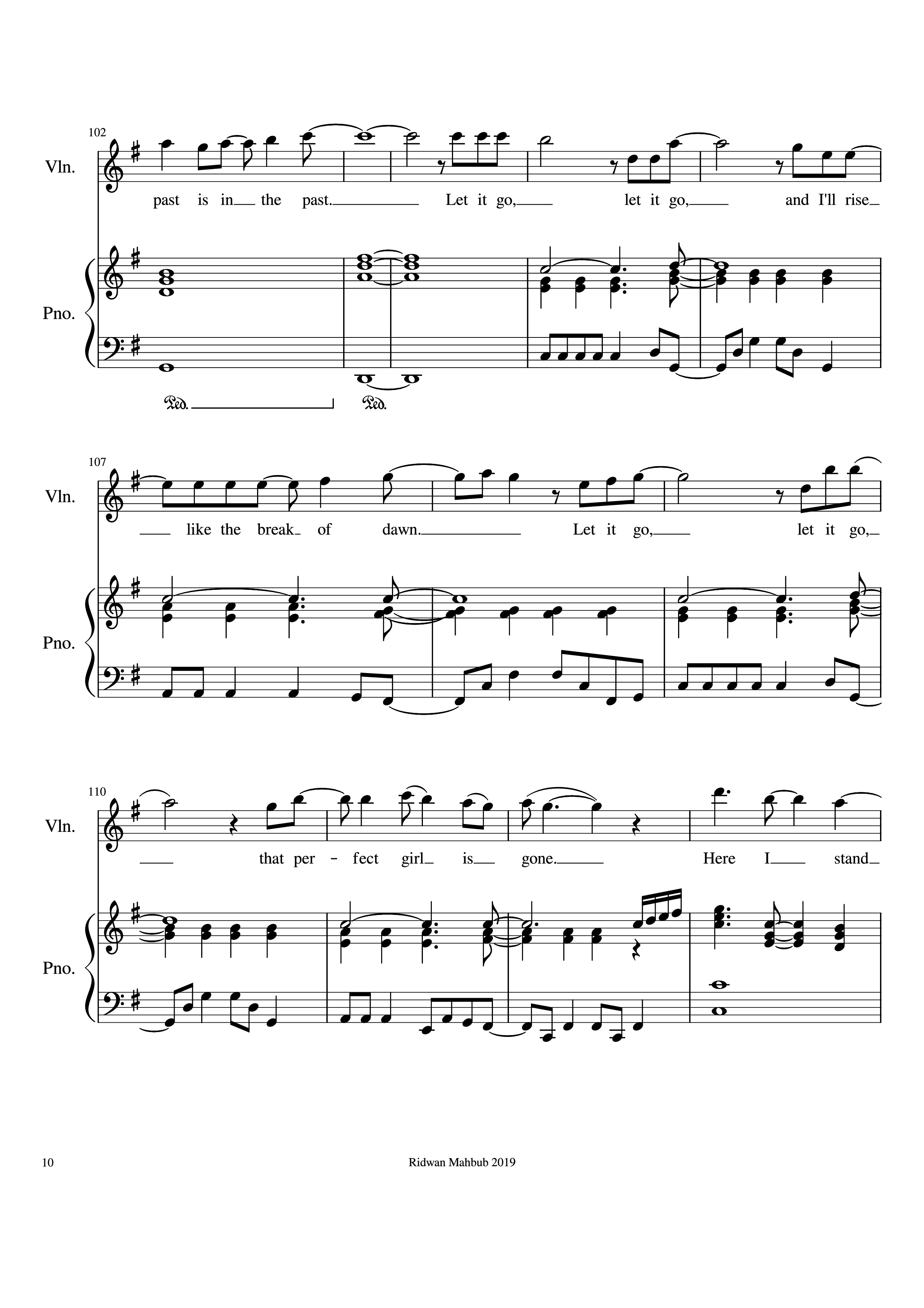 Trang 10 của Sheet nhạc PDF Piano bài hát Let It Go Piano - Bobby Lopez