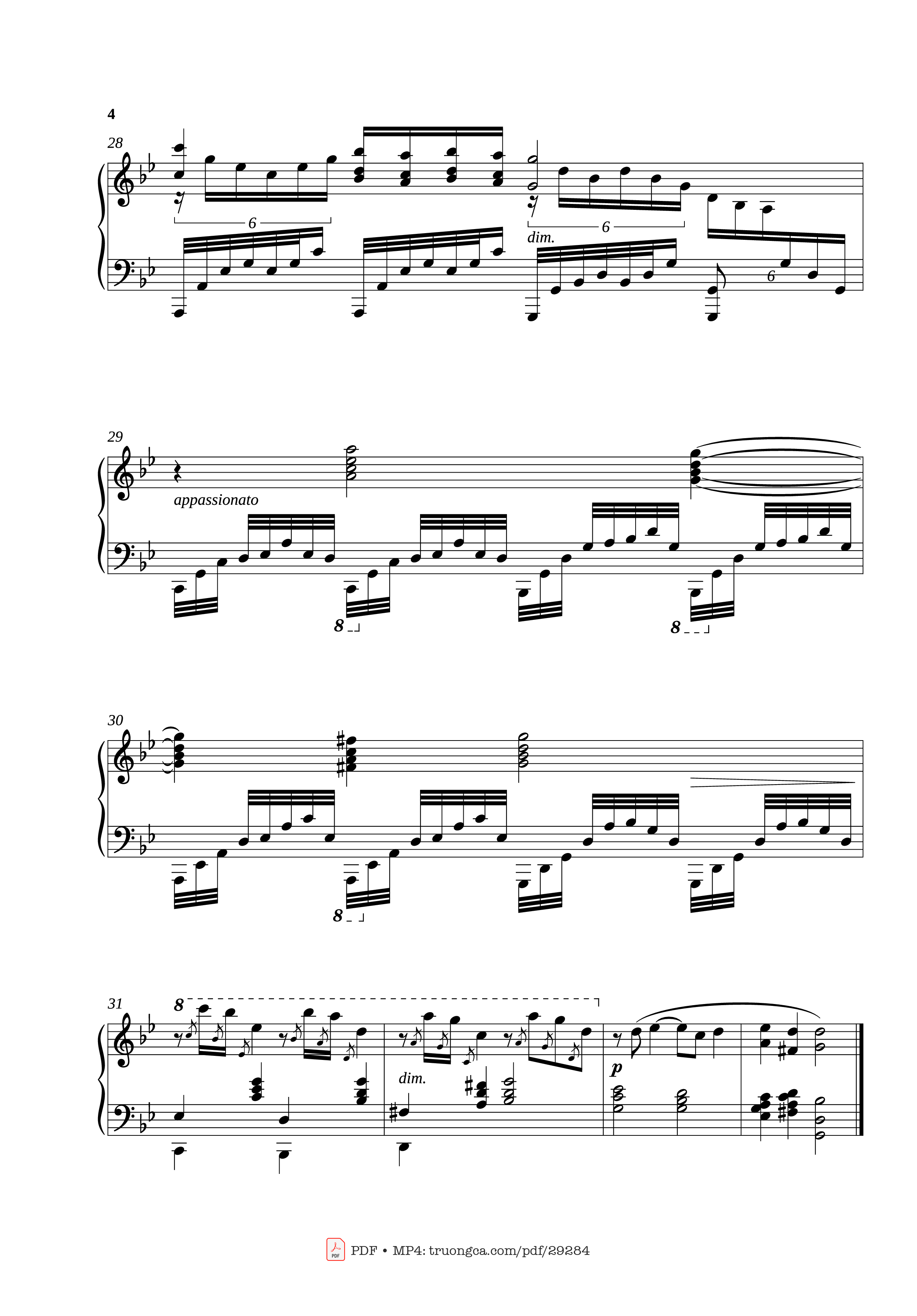 Trang 4 của Sheet nhạc PDF bài hát World Map - Déchire la Toile - Lorien Testard