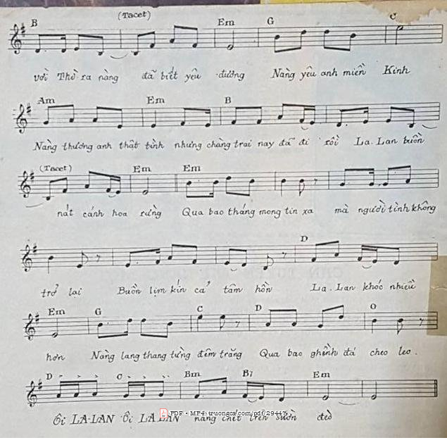 Tôi xin kể ra nơi đây Chuyện một người thiếu nữ đẹp, Trang 2