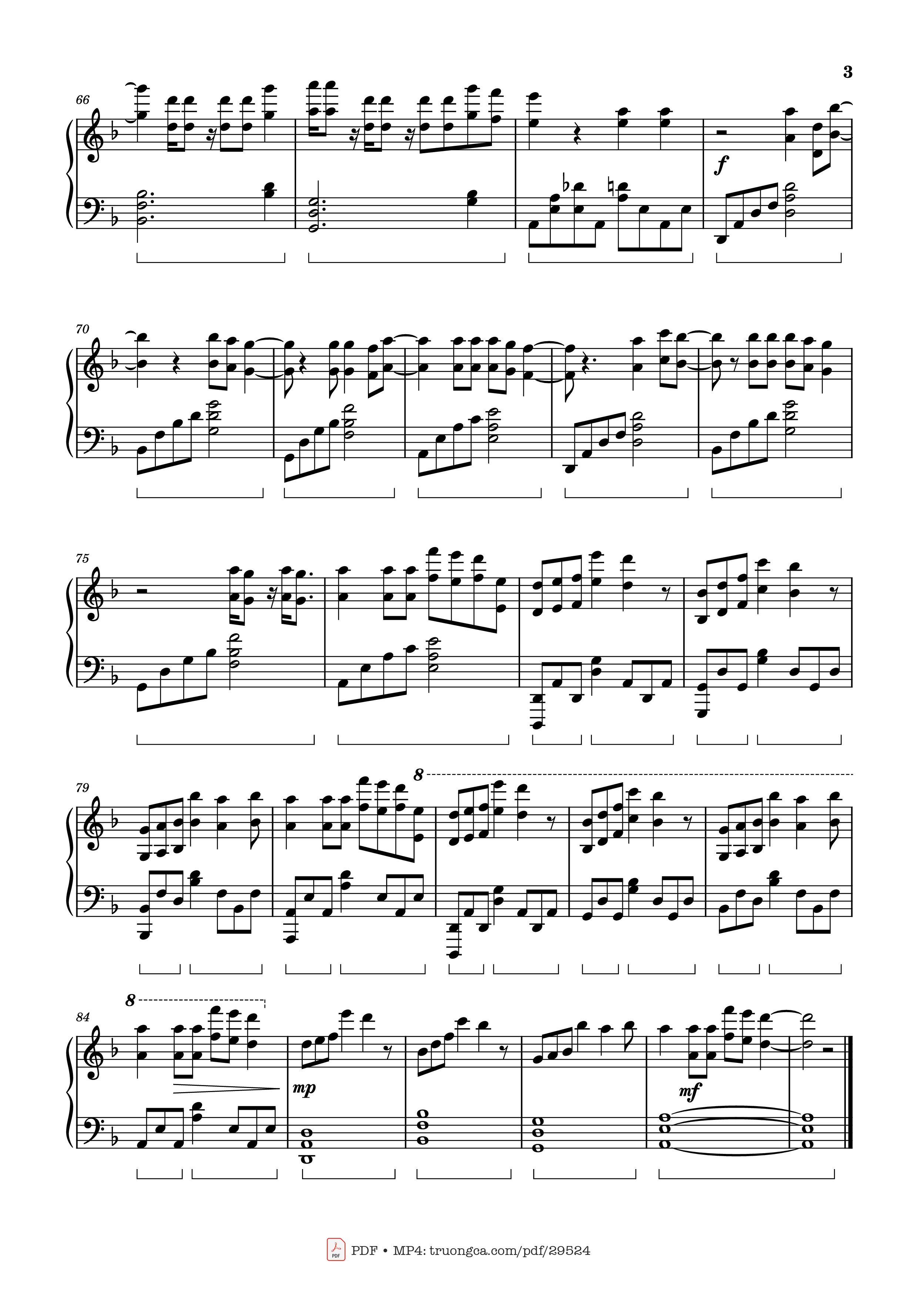 Trang 3 của Sheet nhạc PDF Piano bài hát Catch Me If You Can Piano - Car-Is-Ma