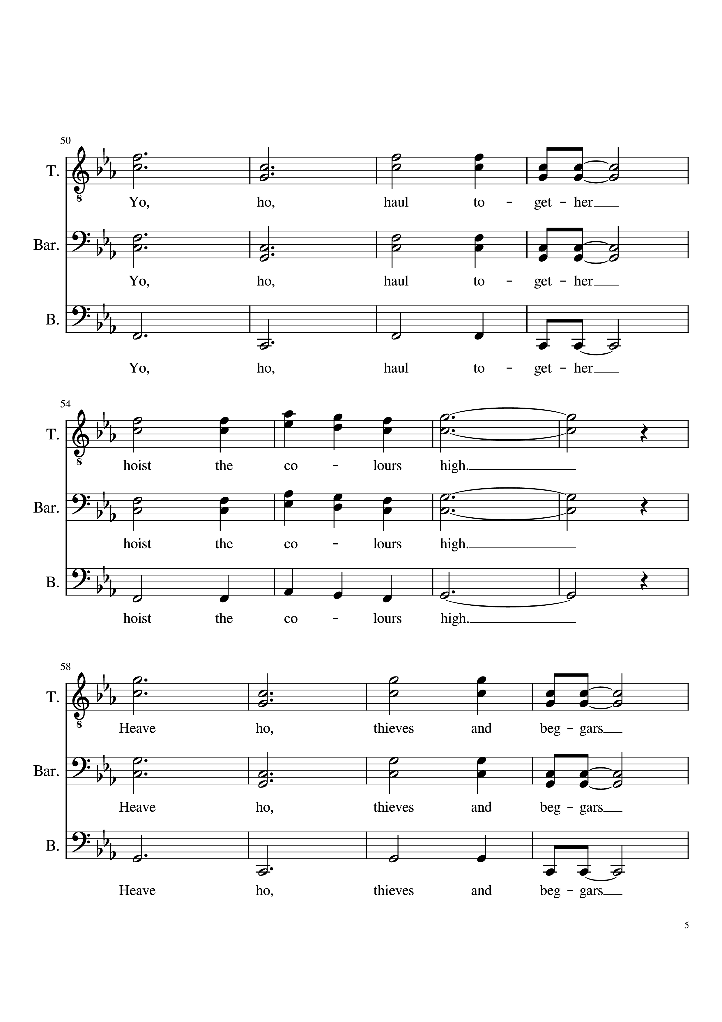 Trang 5 của Sheet nhạc PDF bài hát Hoist the Colours - Colm R. McGuinness