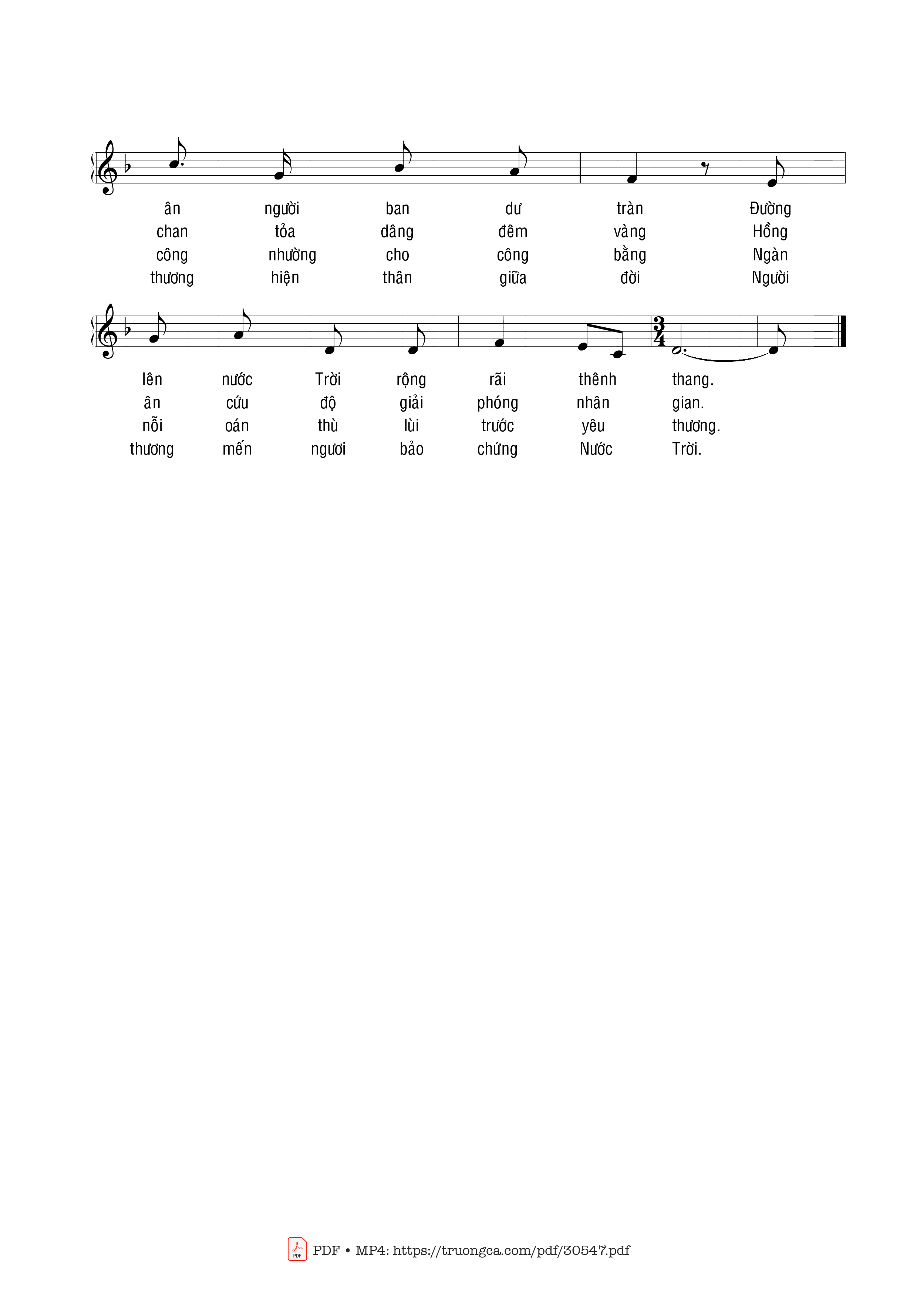 Trang 2 của Sheet nhạc PDF bài hát Alleluia Chúa Chiến Thắng - Phạm Liên Hùng