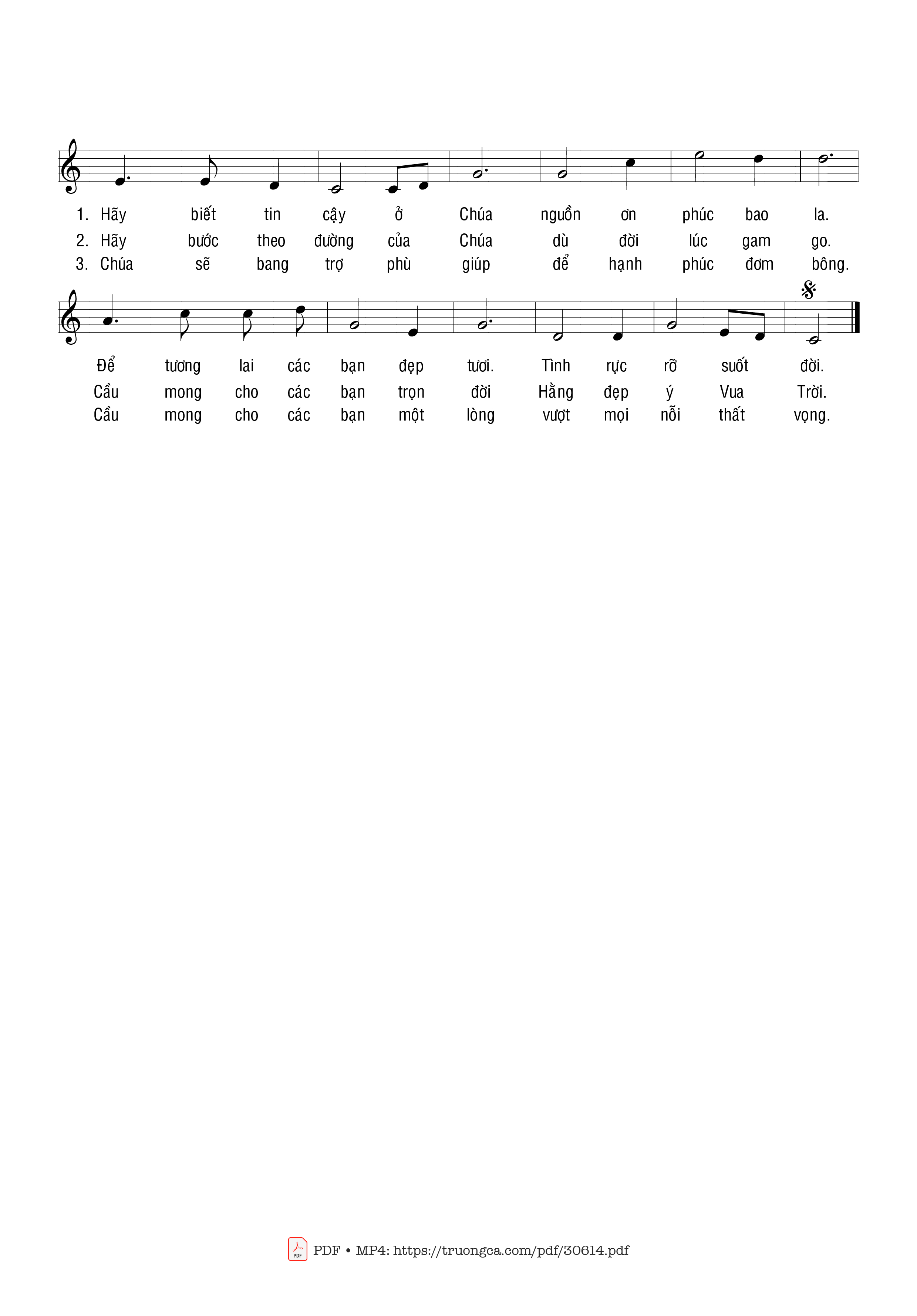 Trang 2 của Sheet nhạc PDF bài hát Chấp cánh tình yêu - Phạm Liên Hùng