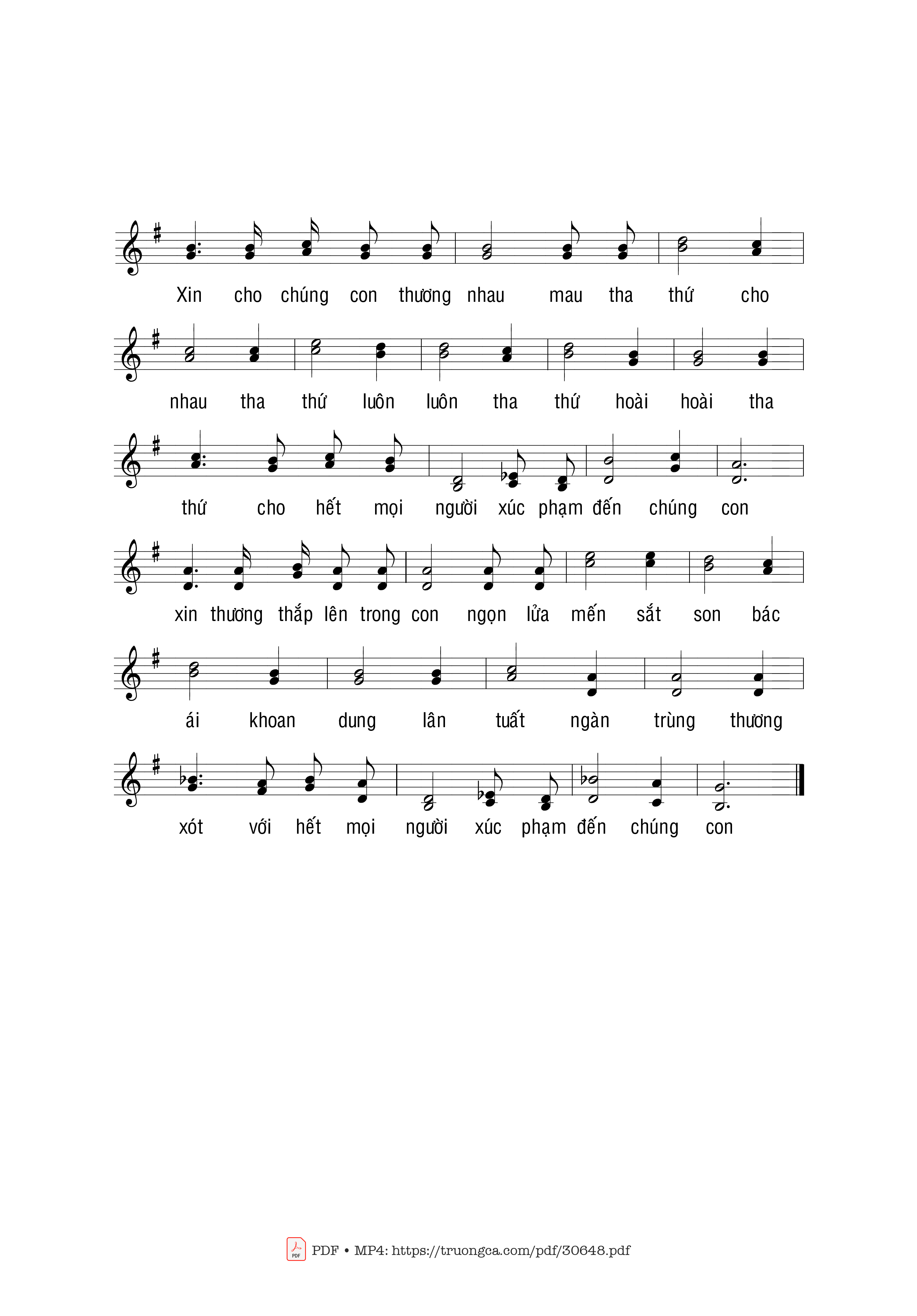 Trang 2 của Sheet nhạc PDF bài hát Nếu - Phạm Liên Hùng