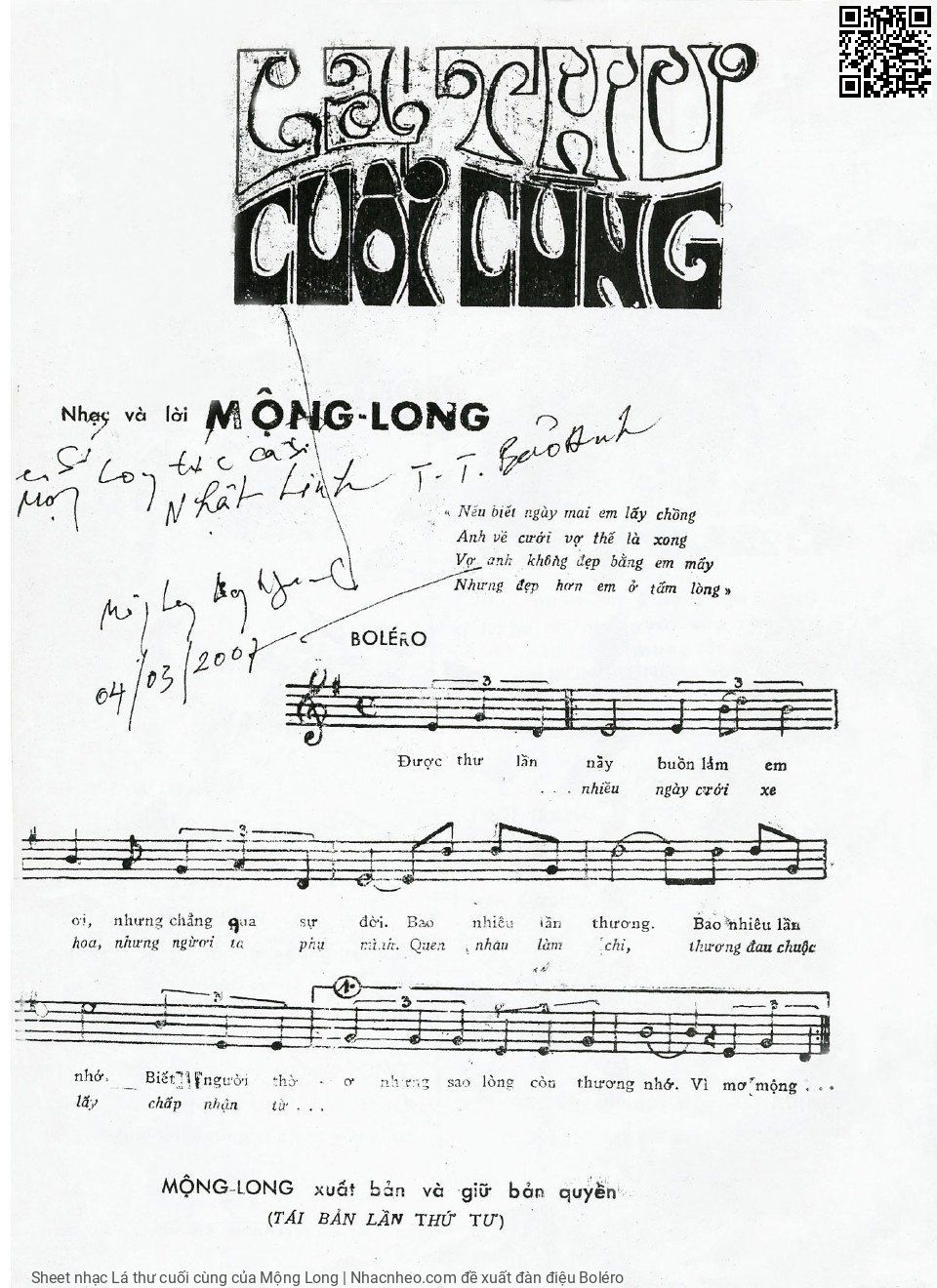 Lá thư cuối cùng