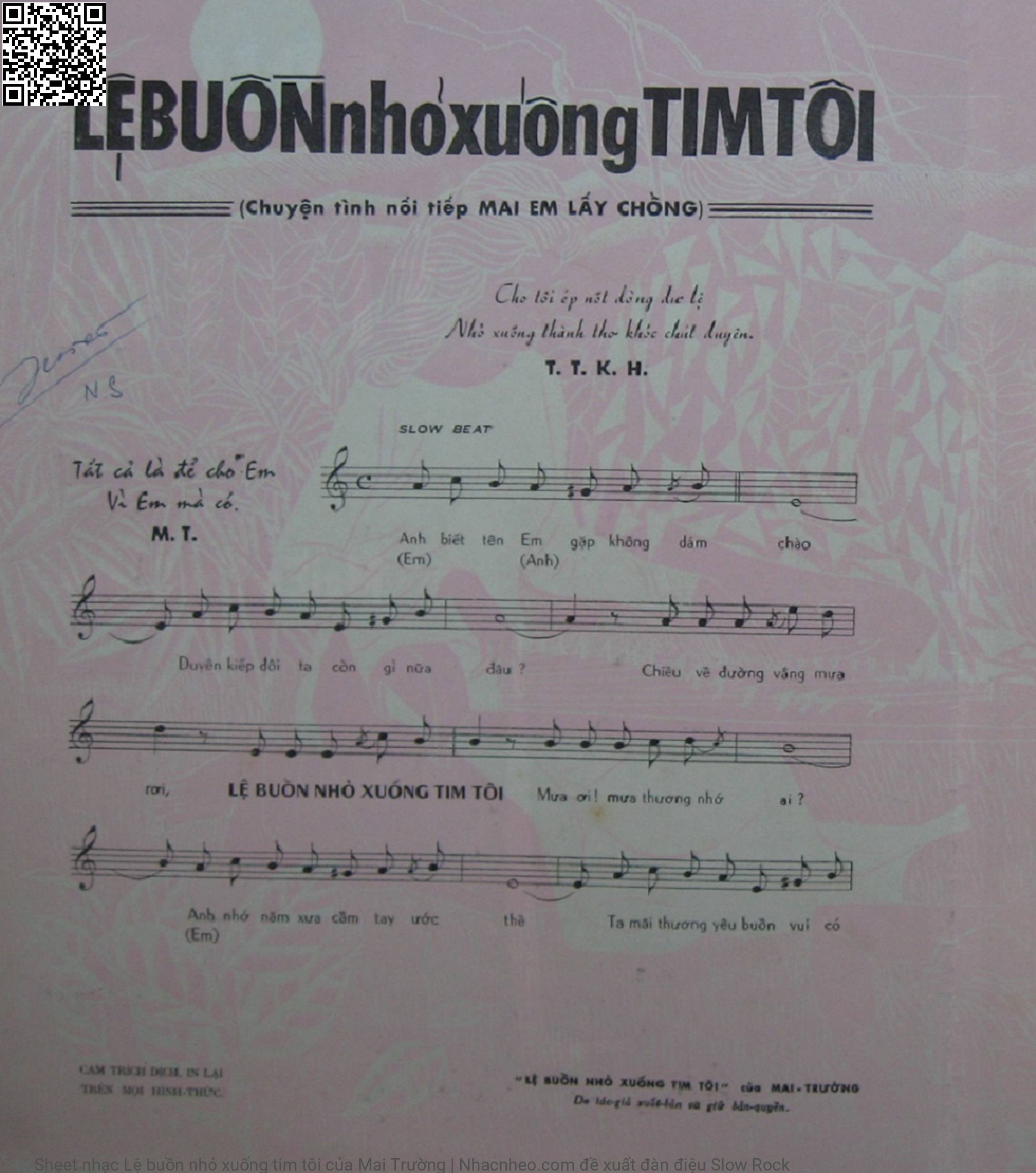 Em biết tên anh gặp không dám chào Duyên kiếp đôi ta còn gì nữa đâu, Trang 2