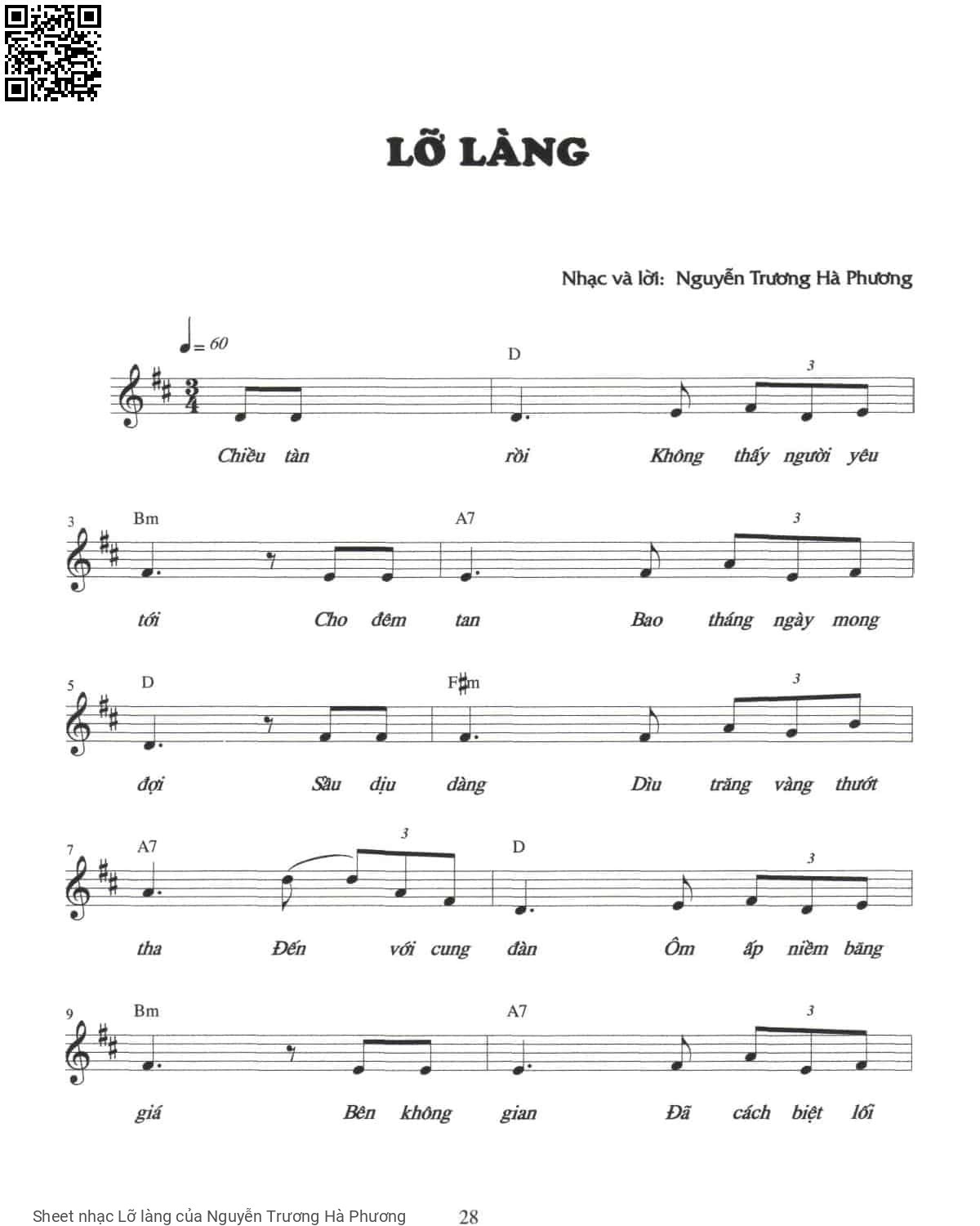 Lỡ làng - Nguyễn Trương Hà Phương