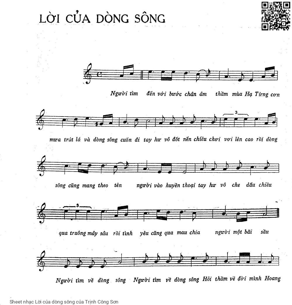 Lời của dòng sông