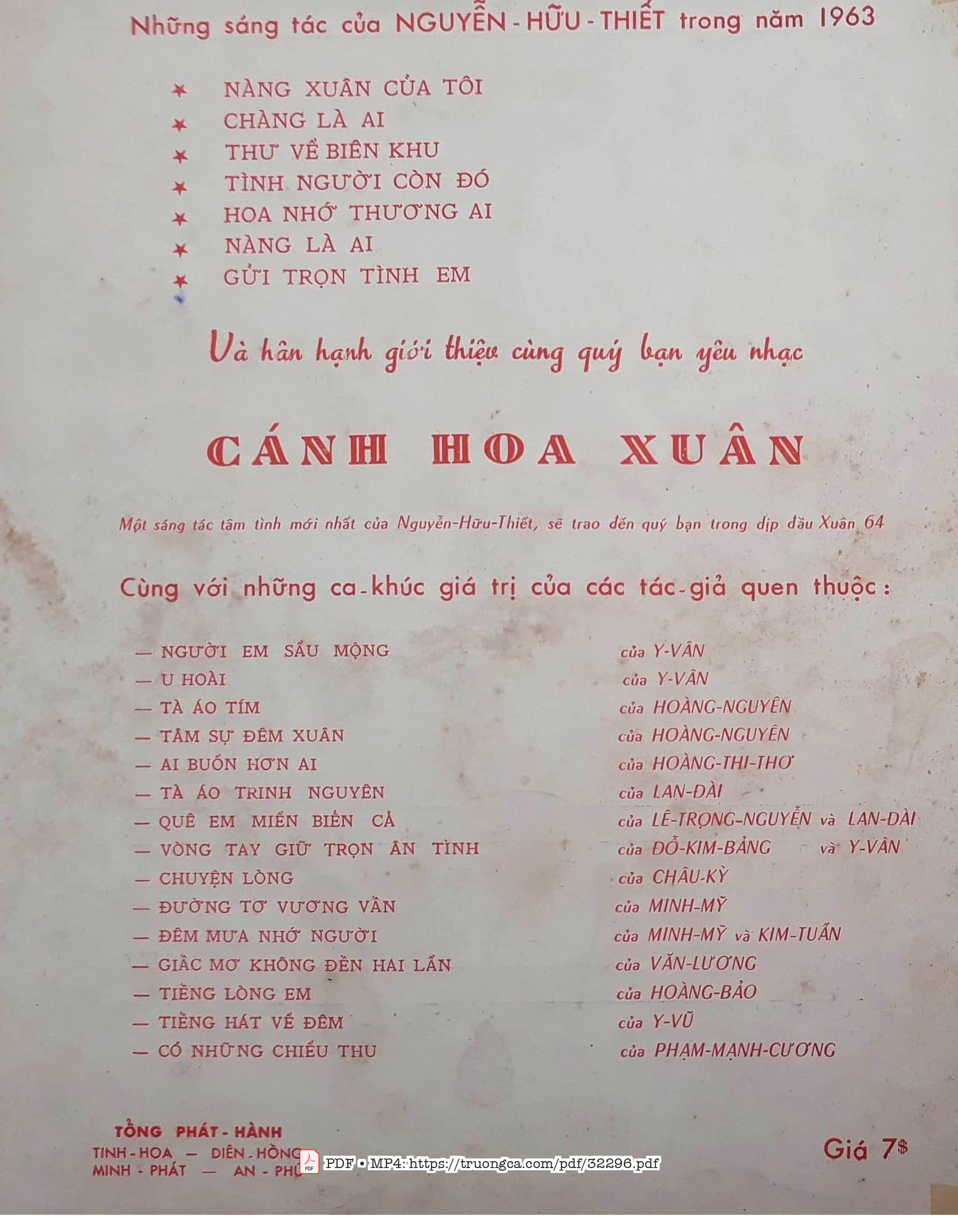 Trang 4 của Sheet nhạc PDF bài hát Gửi trọn tình em - Nguyễn Hữu Thiết