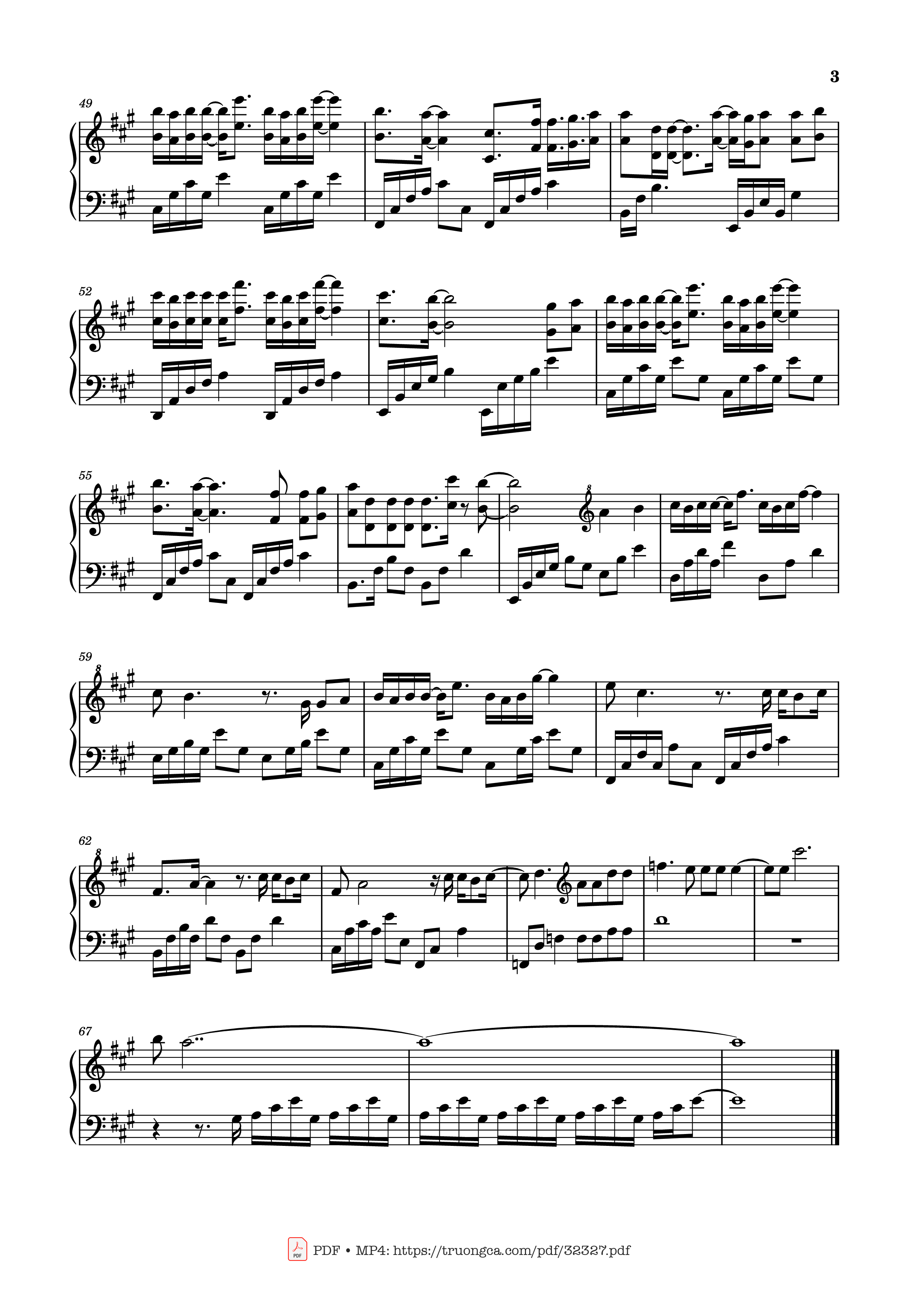 Trang 3 của Sheet nhạc PDF Piano bài hát 这么久没见 Piano - 薛之謙