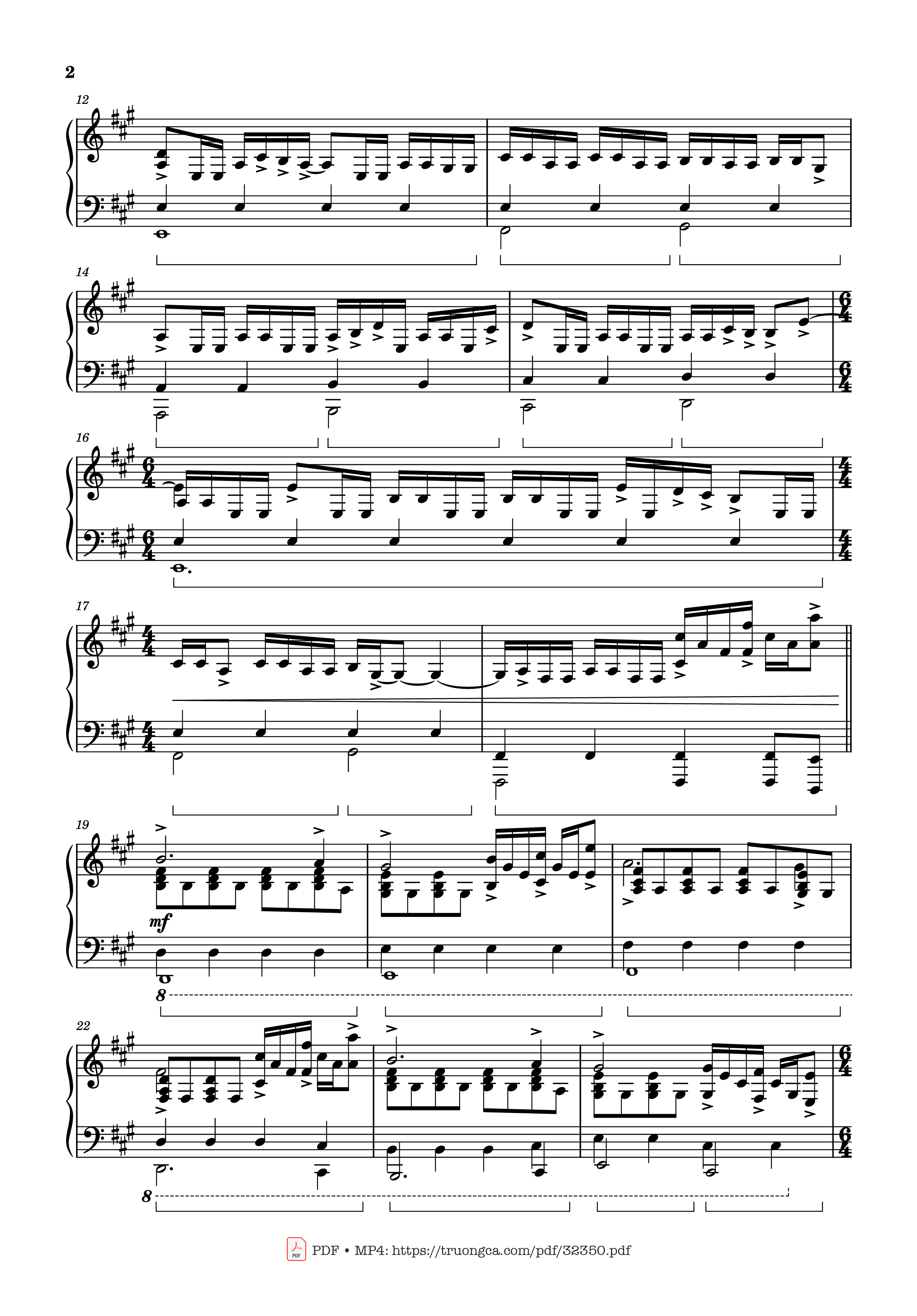 Trang 2 của Sheet nhạc PDF Piano bài hát Now We Are Free Piano - Hans Zimmer, Lisa Gerrard