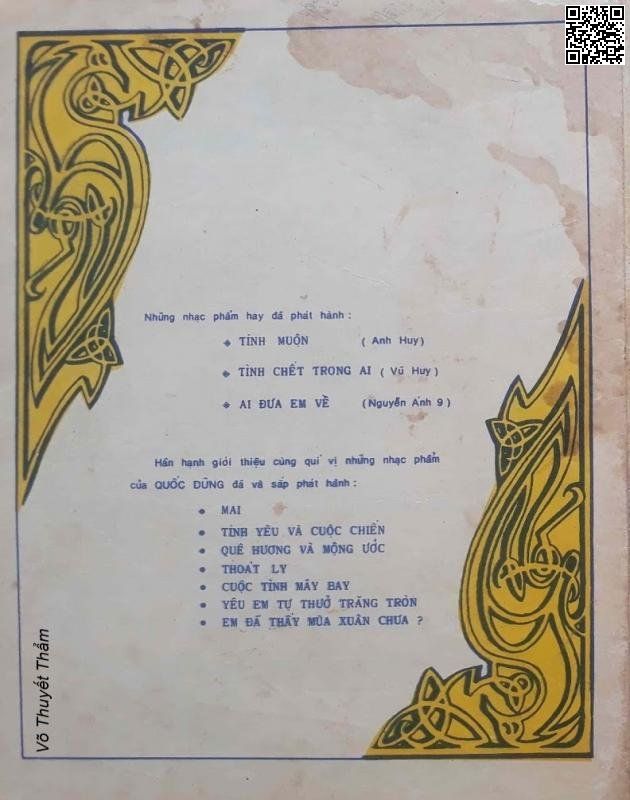 Trang 6 của Sheet nhạc PDF bài hát Mai - Quốc Dũng, 1.  Mai! Anh đã quen em một  ngày. Anh đã yêu em một  ngày Một tình  yêu quá không  may