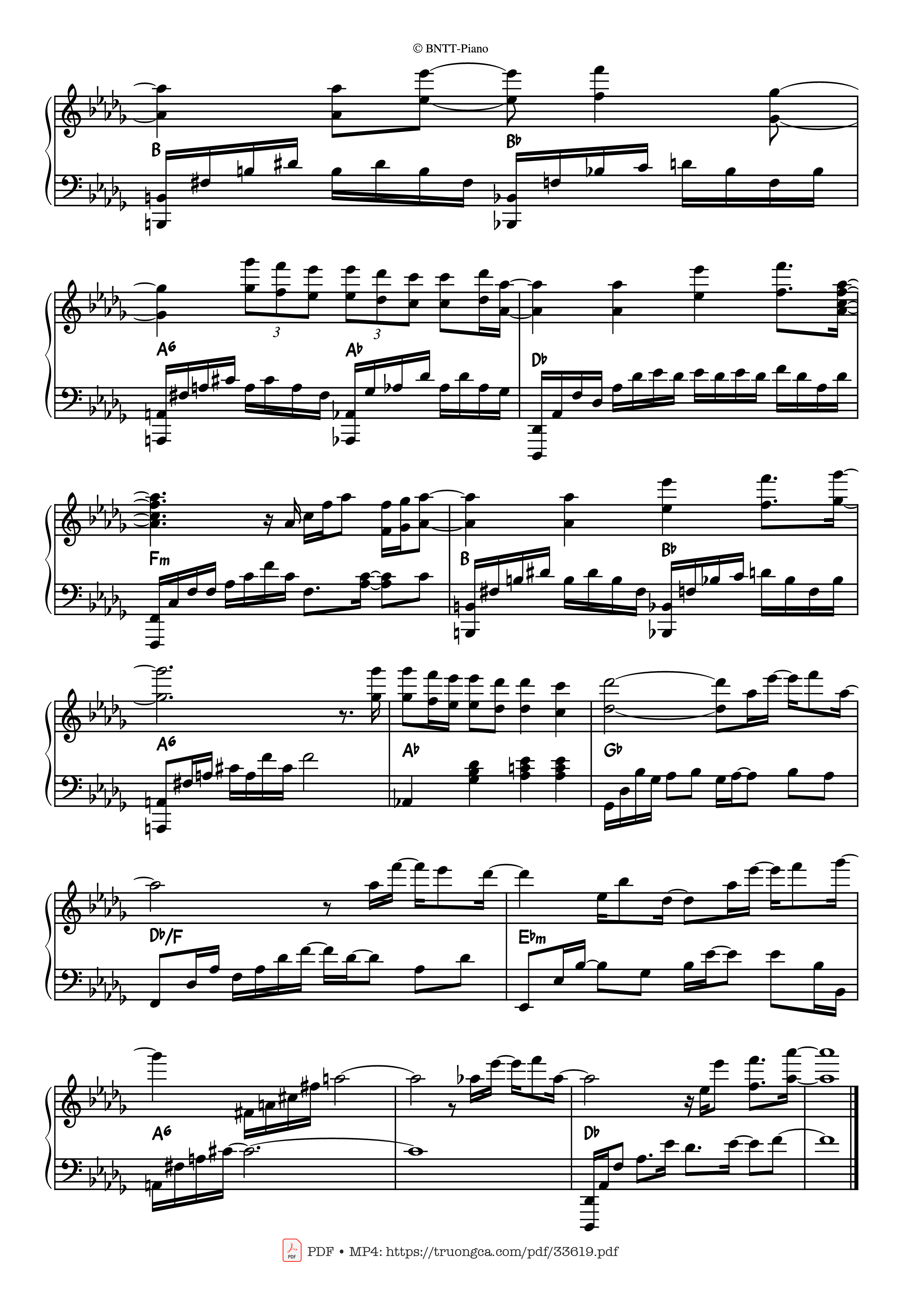 Trang 4 của Sheet nhạc PDF Piano bài hát All by Myself Piano - Eric Carmen