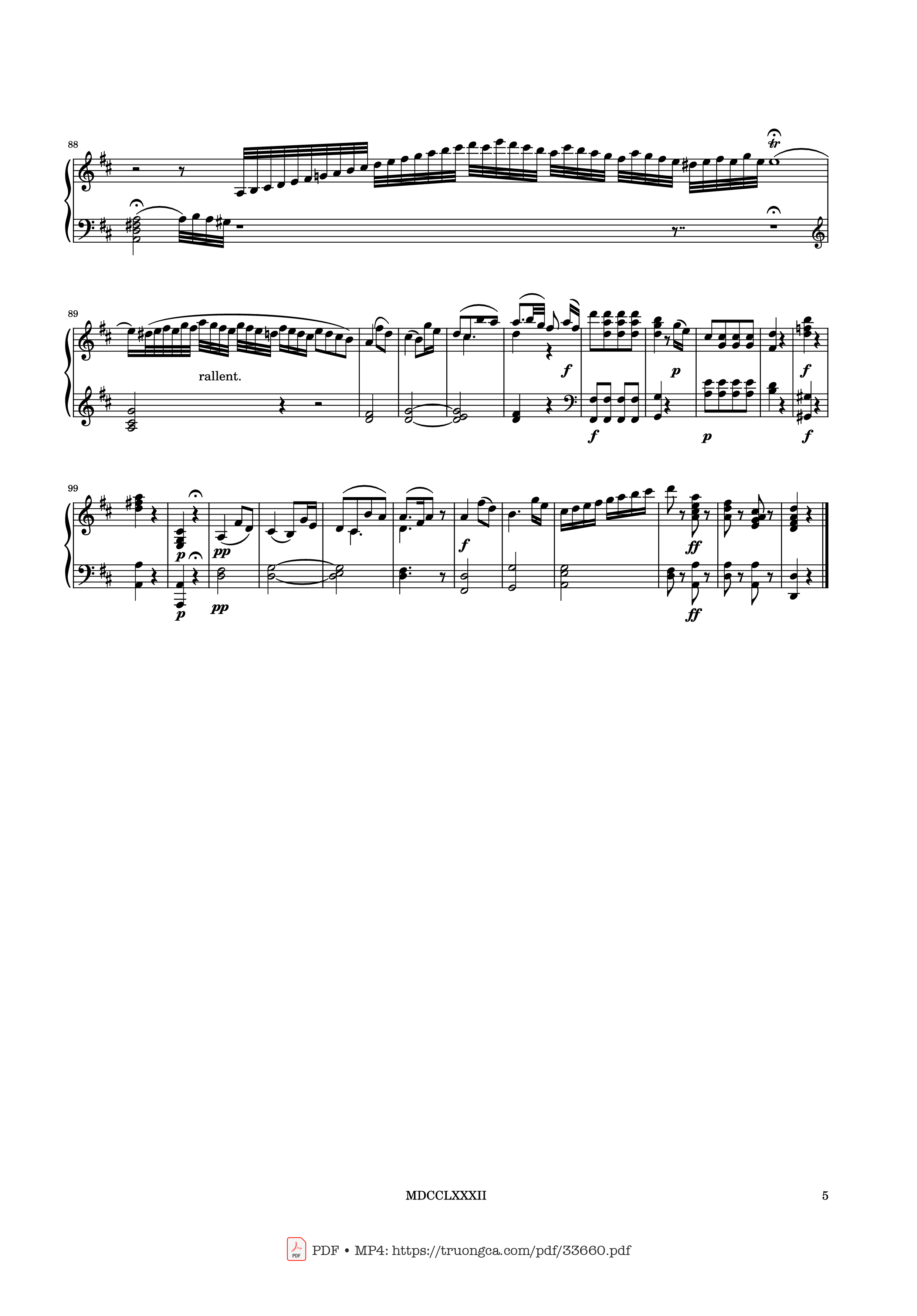 Trang 5 của Sheet nhạc PDF Piano bài hát Phantasie No. 3 in D Minor K397 Piano - Wolfgang Amadeus Mozart