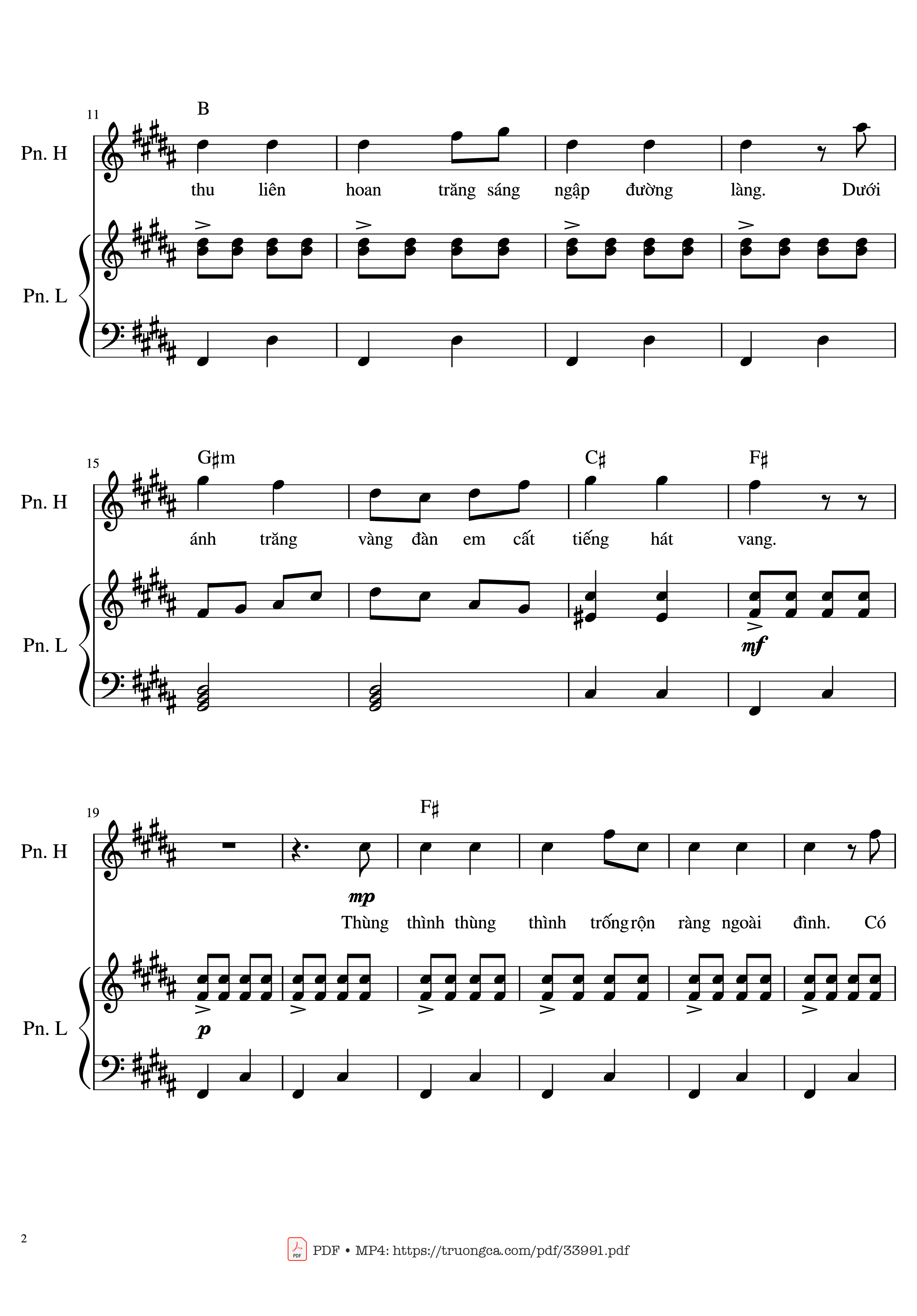 Thùng thình thùng thình trống rộn ràng ngoài đình, Trang 2