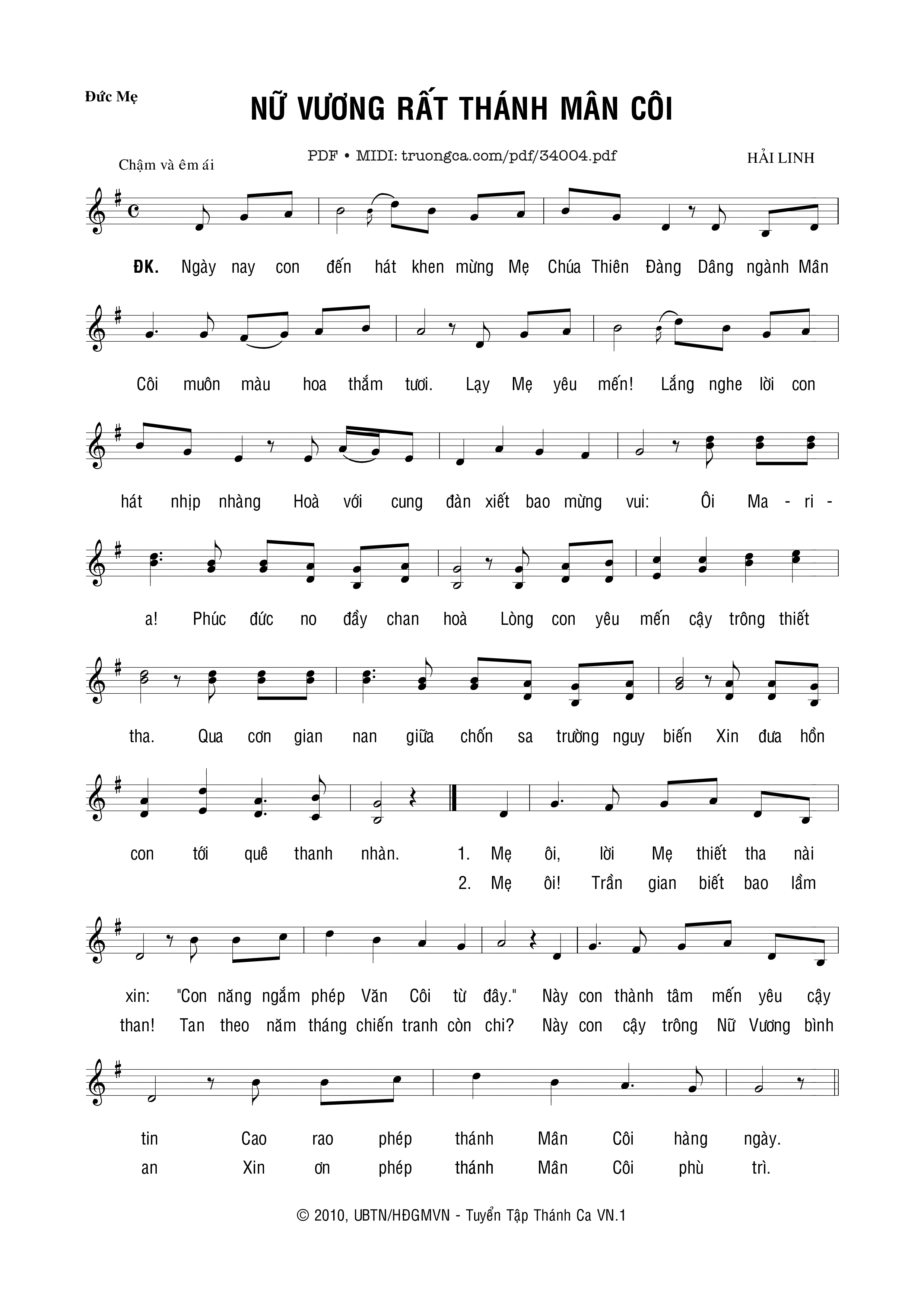 Nữ Vương Rất Thánh Mân Côi