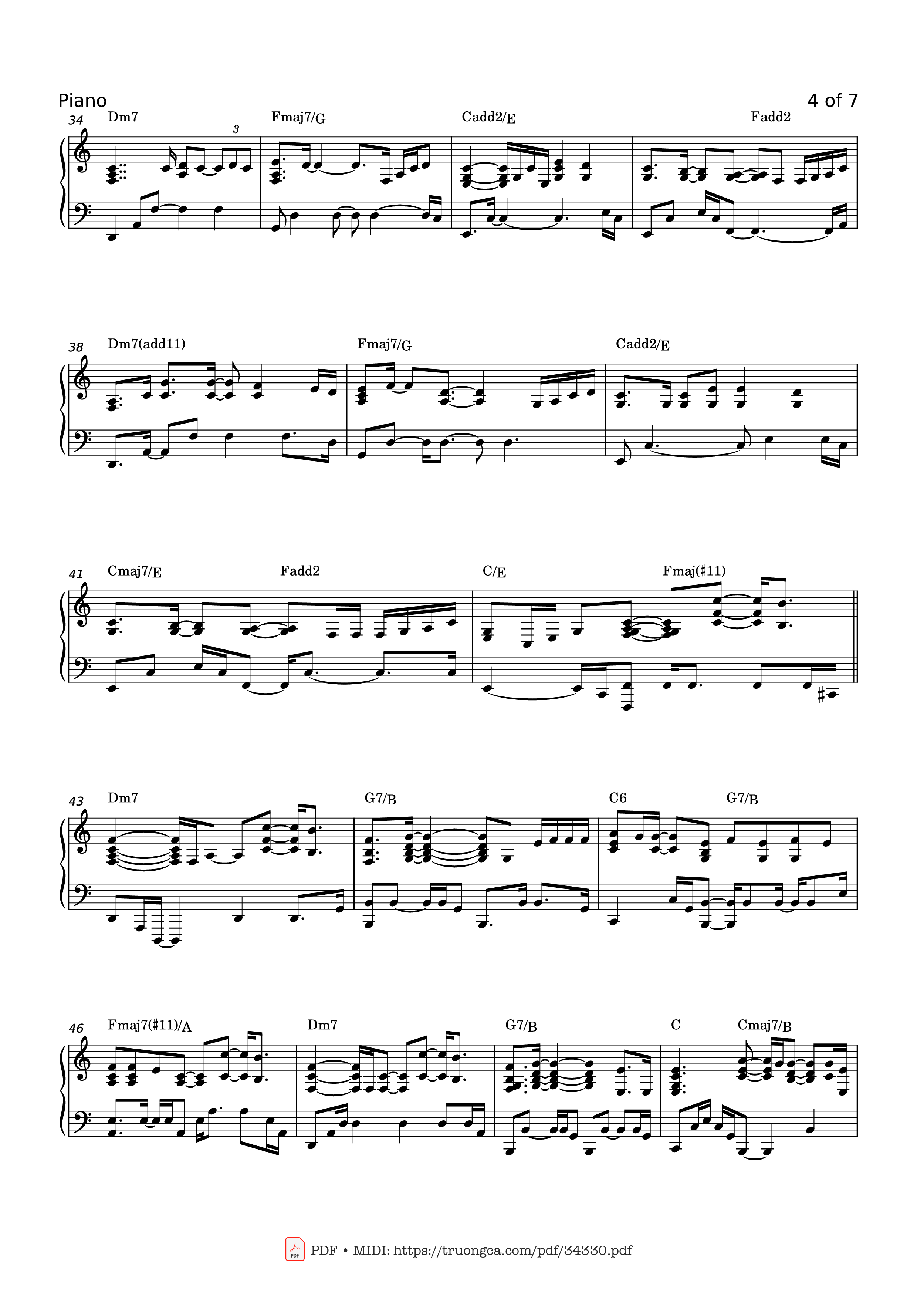 Trang 4 của Sheet nhạc PDF Piano bài hát GRAVITY Piano - SARA BAREILLES