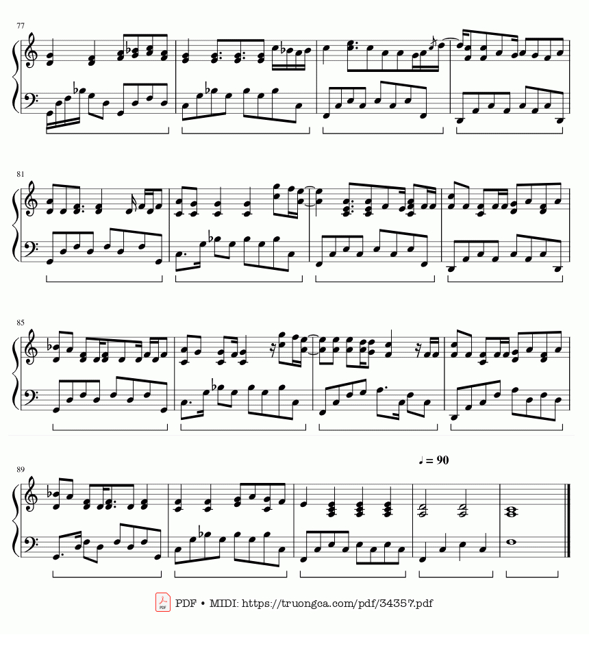 Trang 5 của Sheet nhạc PDF bài hát Đã lỡ yêu em nhiều - Justatee