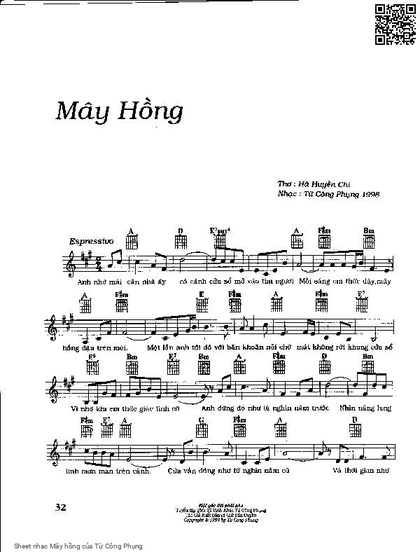 Mây hồng - Từ Công Phụng