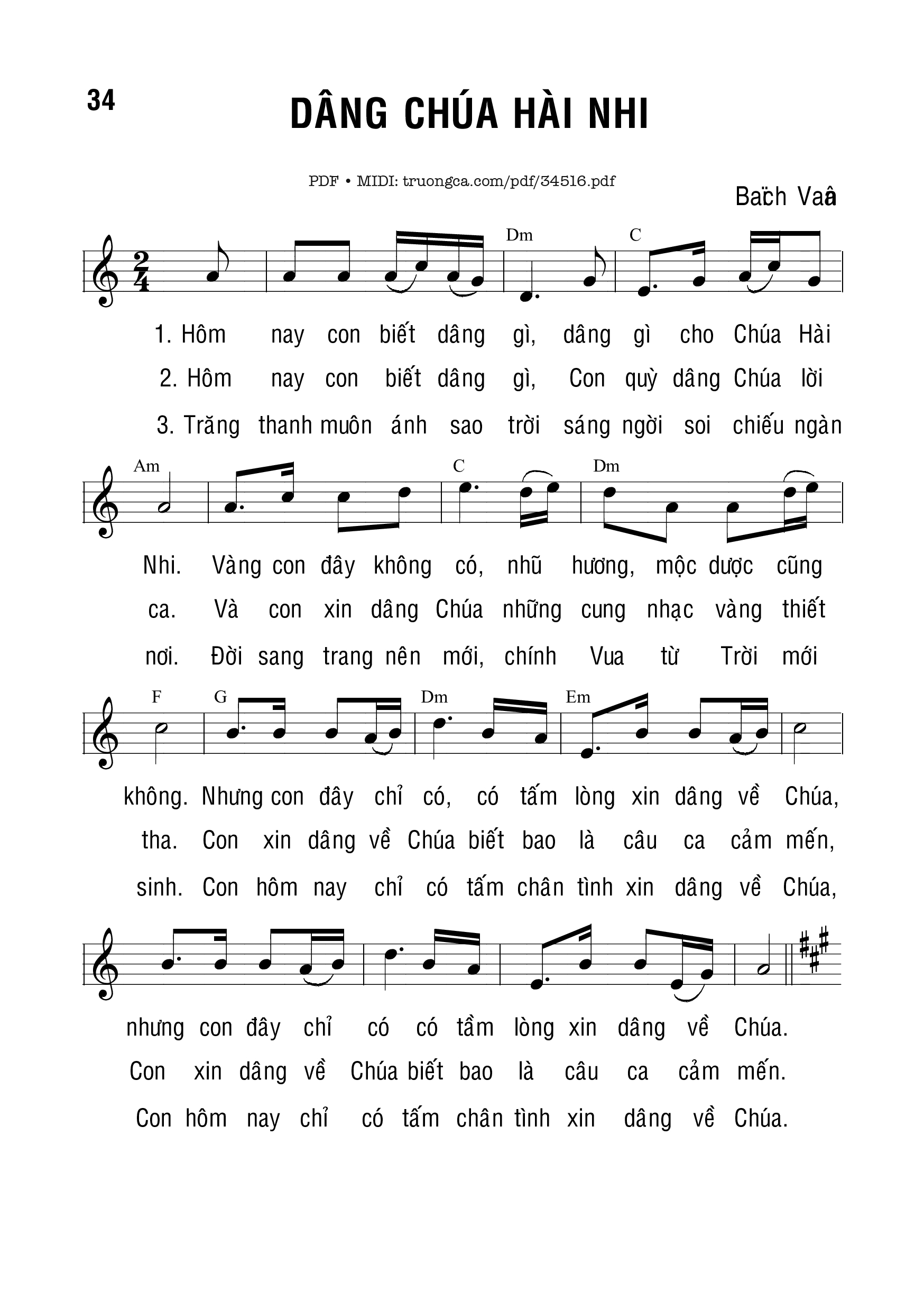 Dâng Chúa Hài Nhi