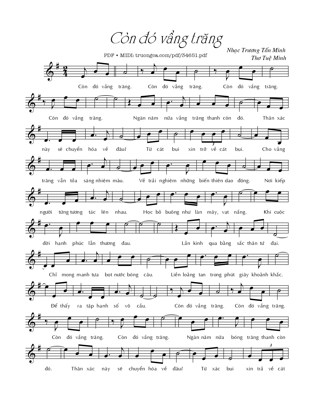 Còn đó vầng trăng