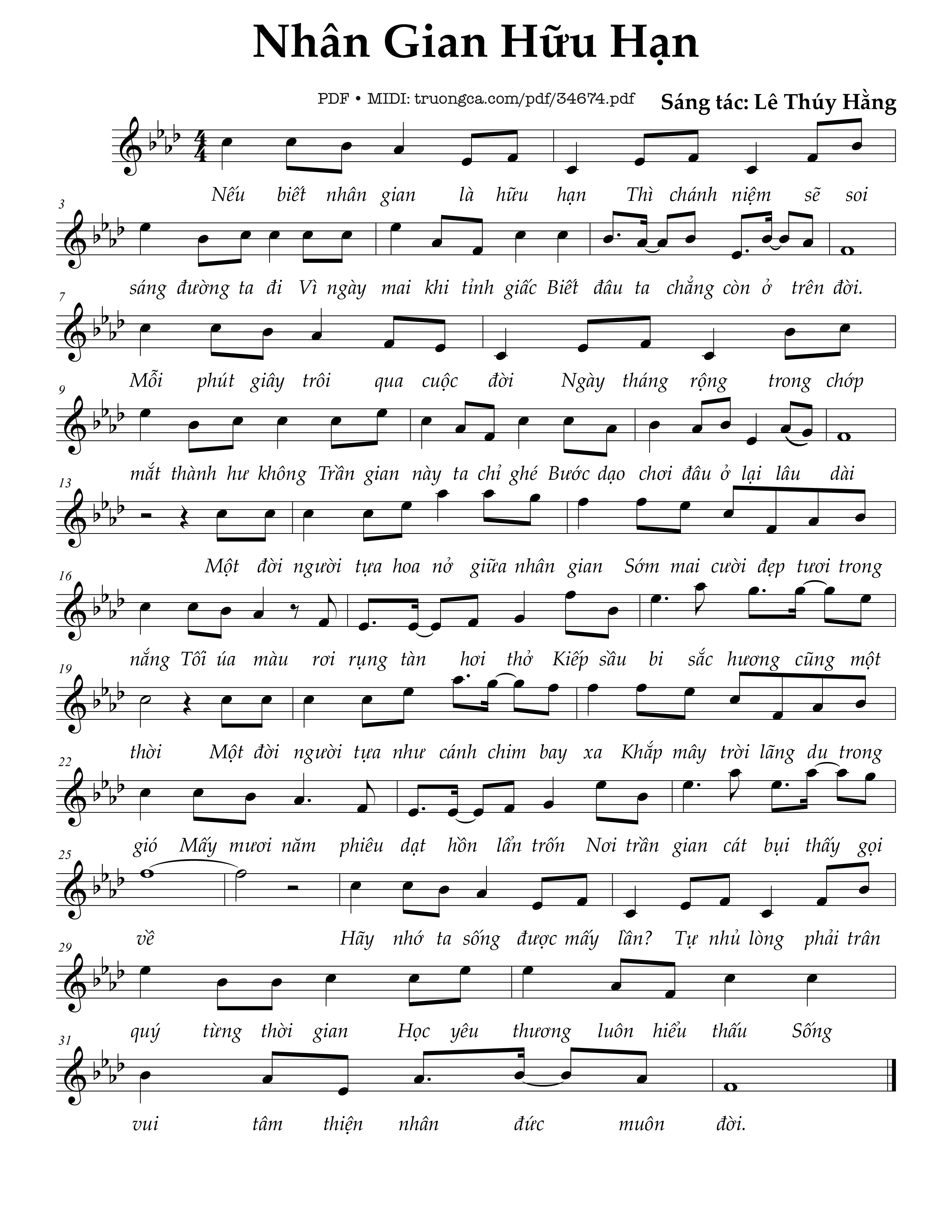 Nhân gian hữu hạn