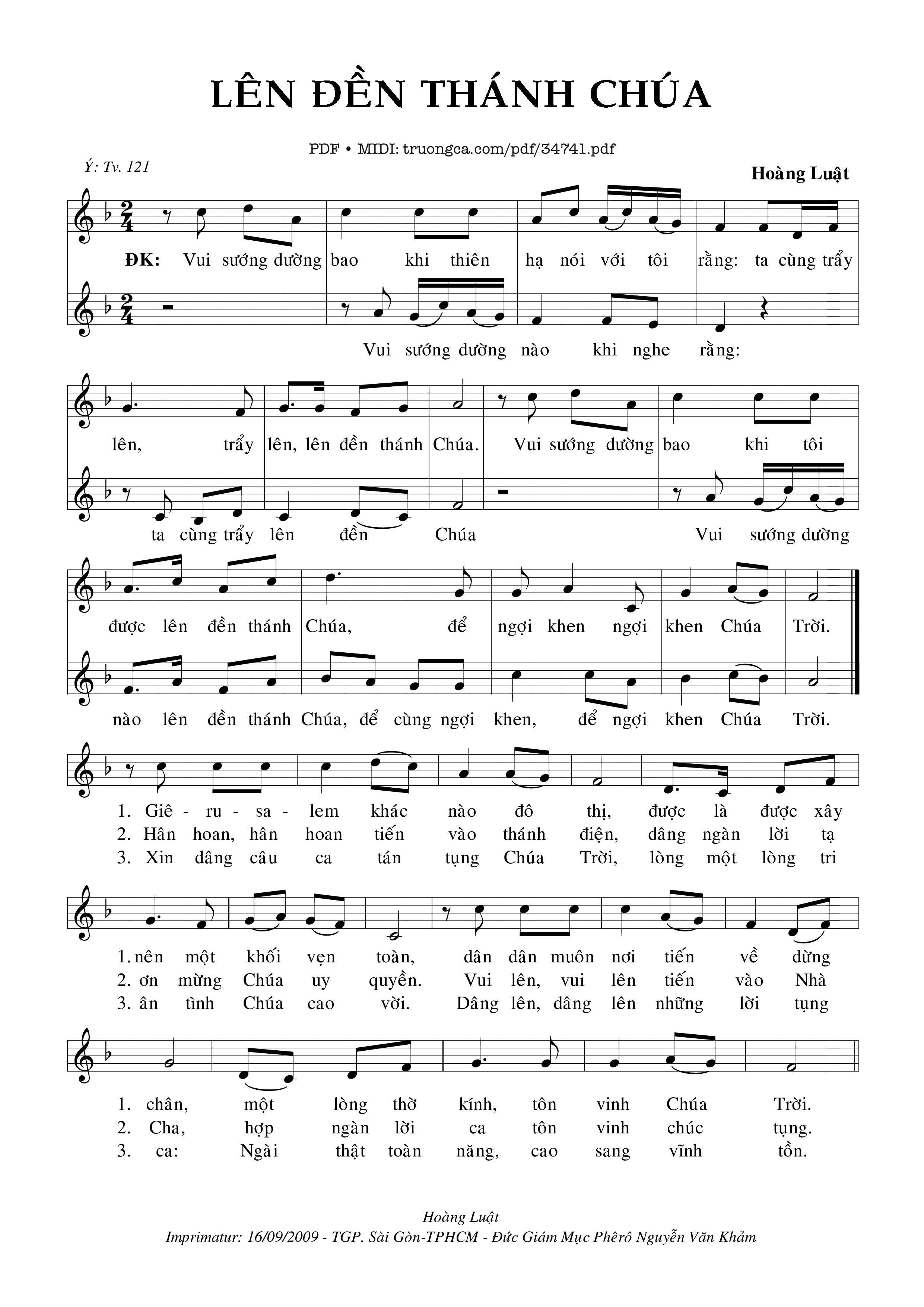 Lên Đền Thánh Chúa