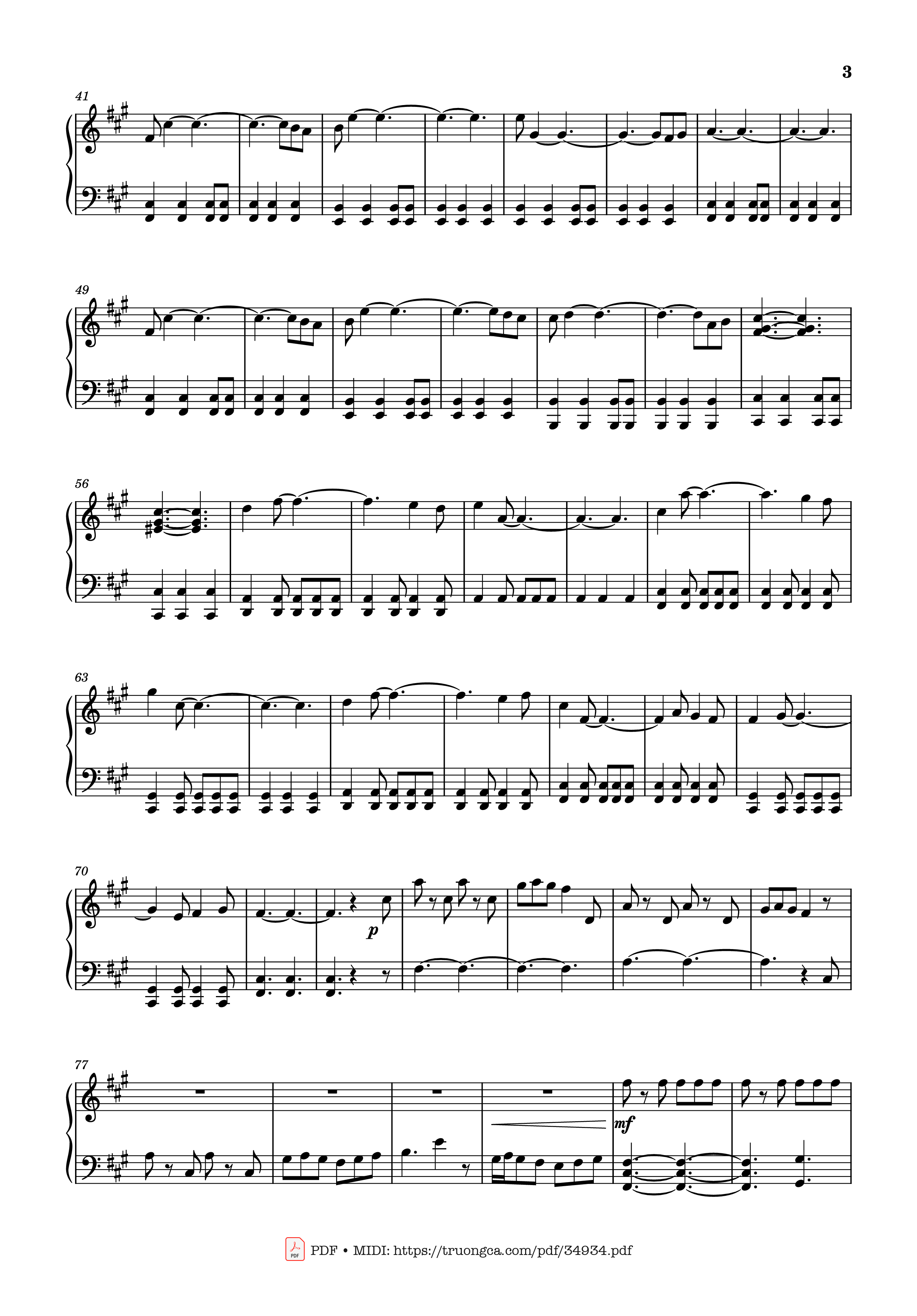 Trang 2 của Sheet nhạc PDF Piano bài hát Up Is Down (Pirates of the Caribbean) - Hans Zimmer