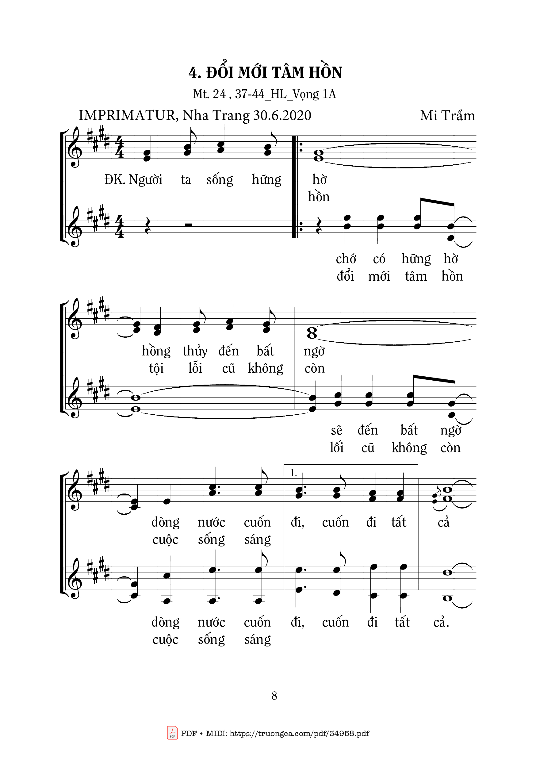 Đổi Mới Tâm Hồn