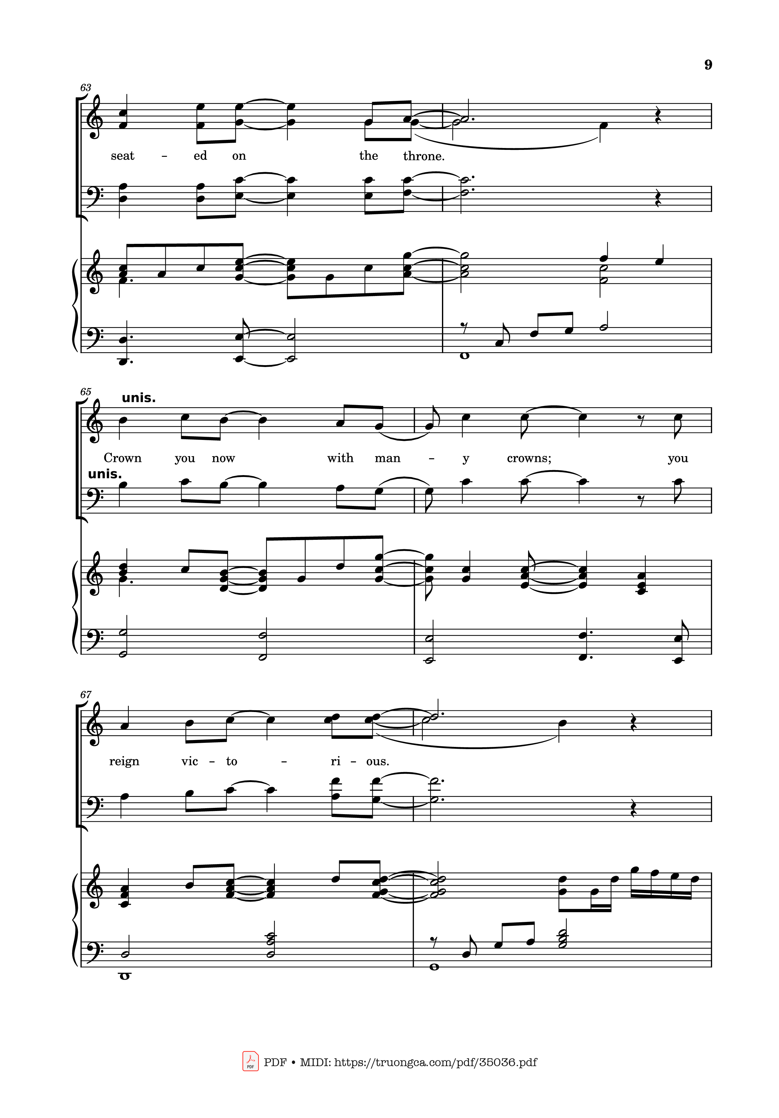 Trang 9 của Sheet nhạc PDF Piano bài hát Worthy is the Lamb Piano - DARLENE ZSCHECH