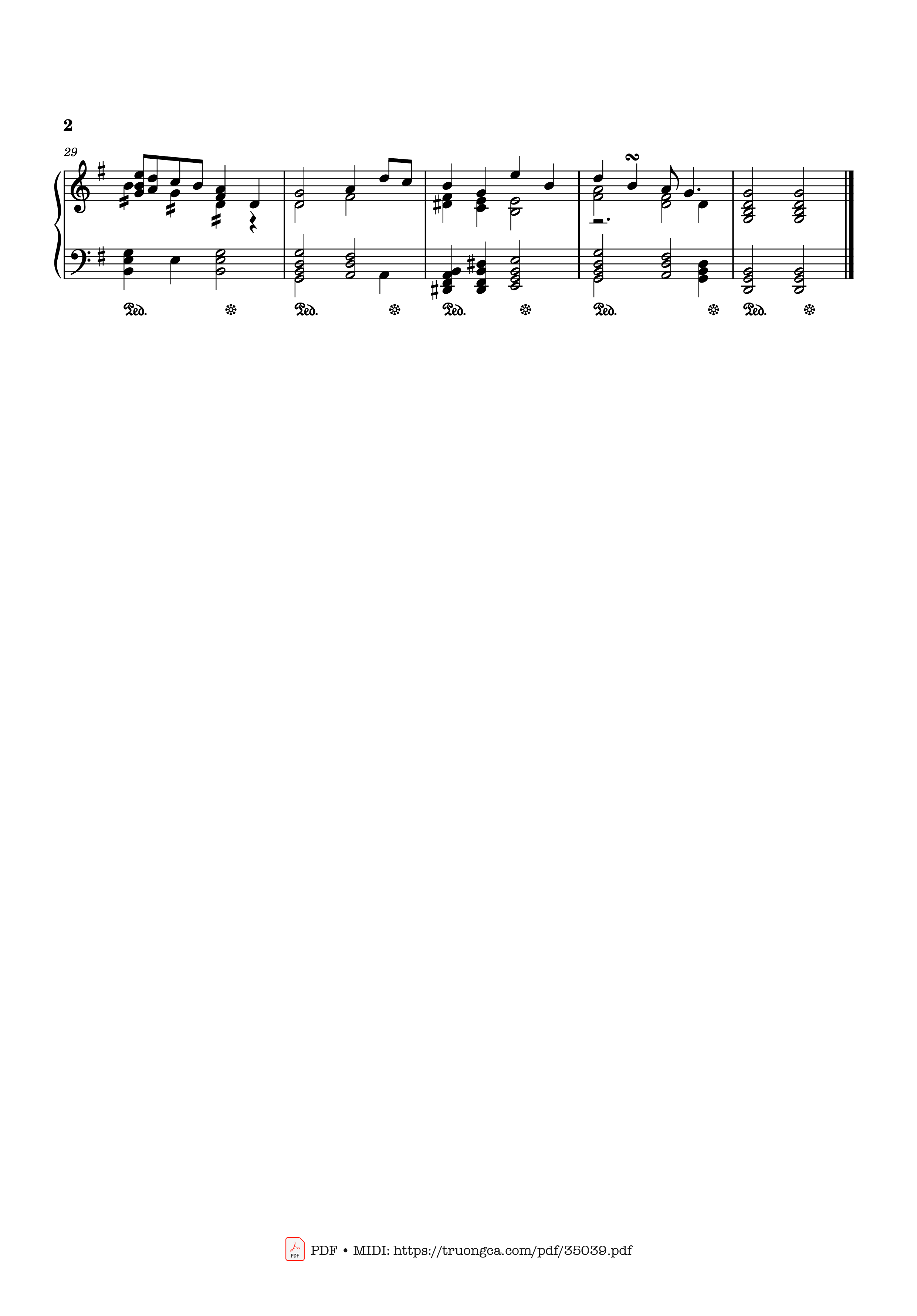 Trang 2 của Sheet nhạc PDF Piano bài hát 24 Prelude No.4 In G Major (Old Christmas Song) - Pianist Detentive 13