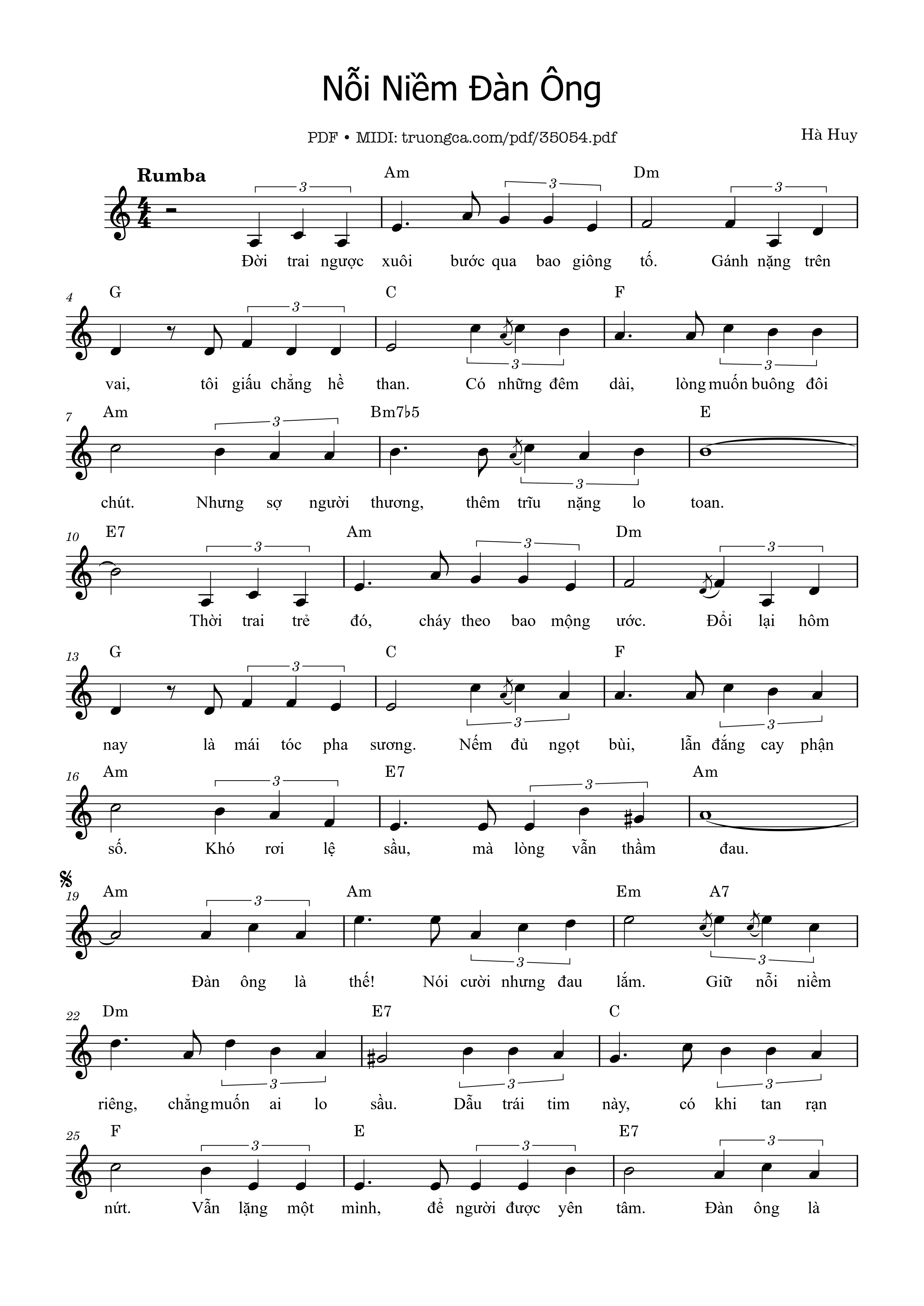 Nỗi niềm đàn ông