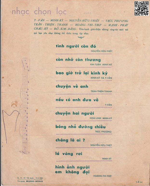 Trang 4 của Sheet nhạc PDF bài hát Miền Trung thương nhớ - Châu Kỳ, 1. Sông lạnh đò vắng neo chờ  ai. Mong đợi người lâu rồi người  ơi Đây tiếng chuông vọng xa  xôi