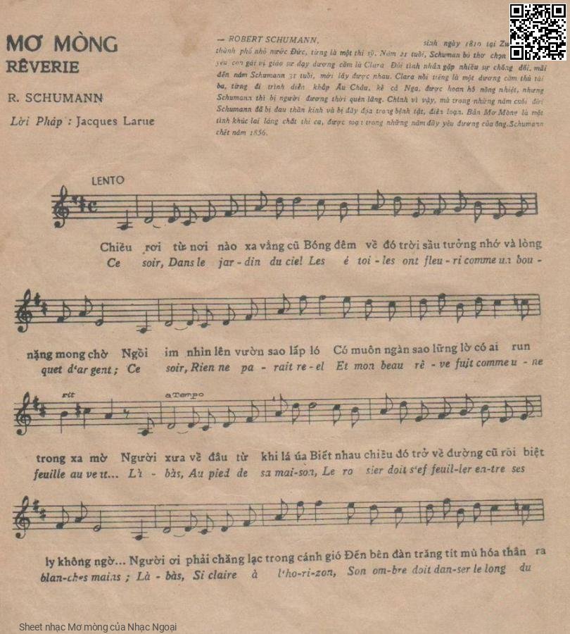 Mơ mòng - Nhạc Ngoại