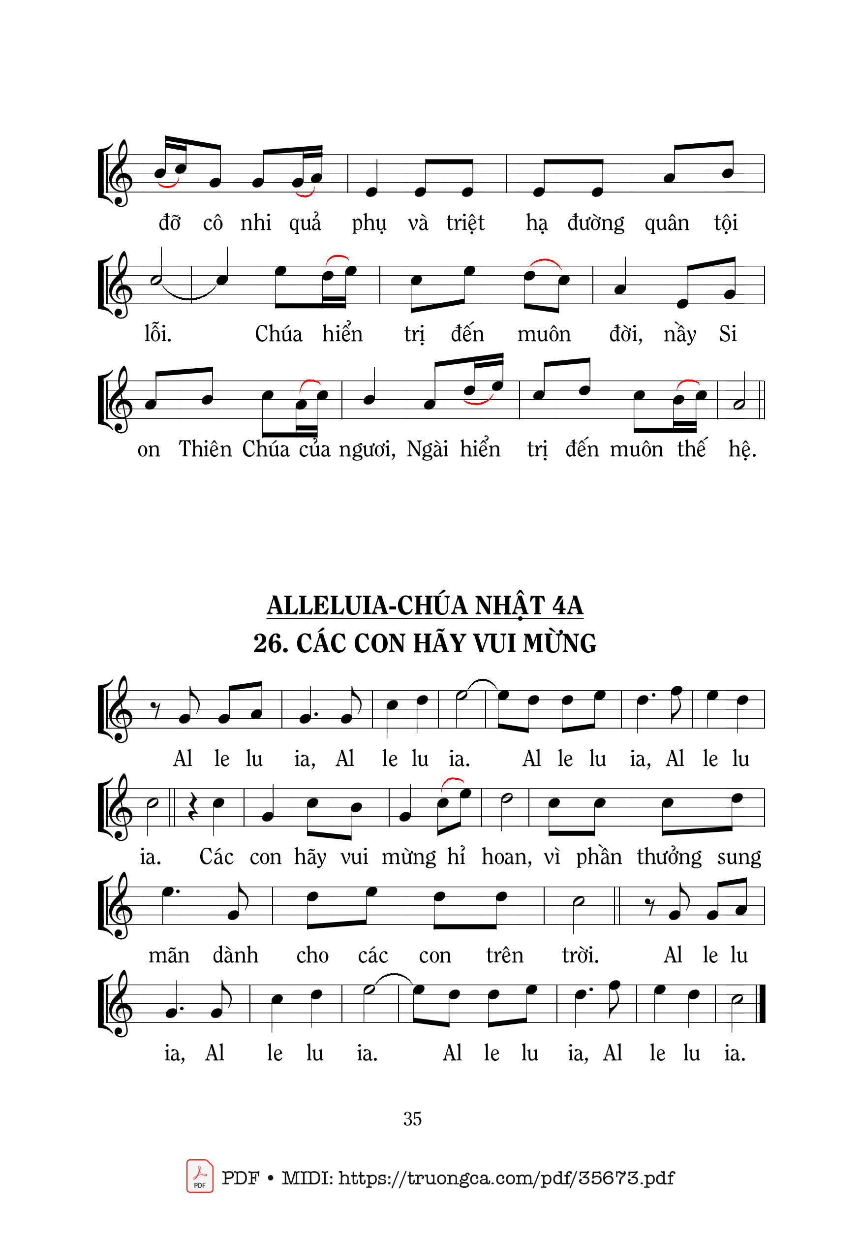 Trang 2 của Sheet nhạc PDF bài hát Thánh Vịnh 145, Phúc Cho Ai 2 - Mi Trầm