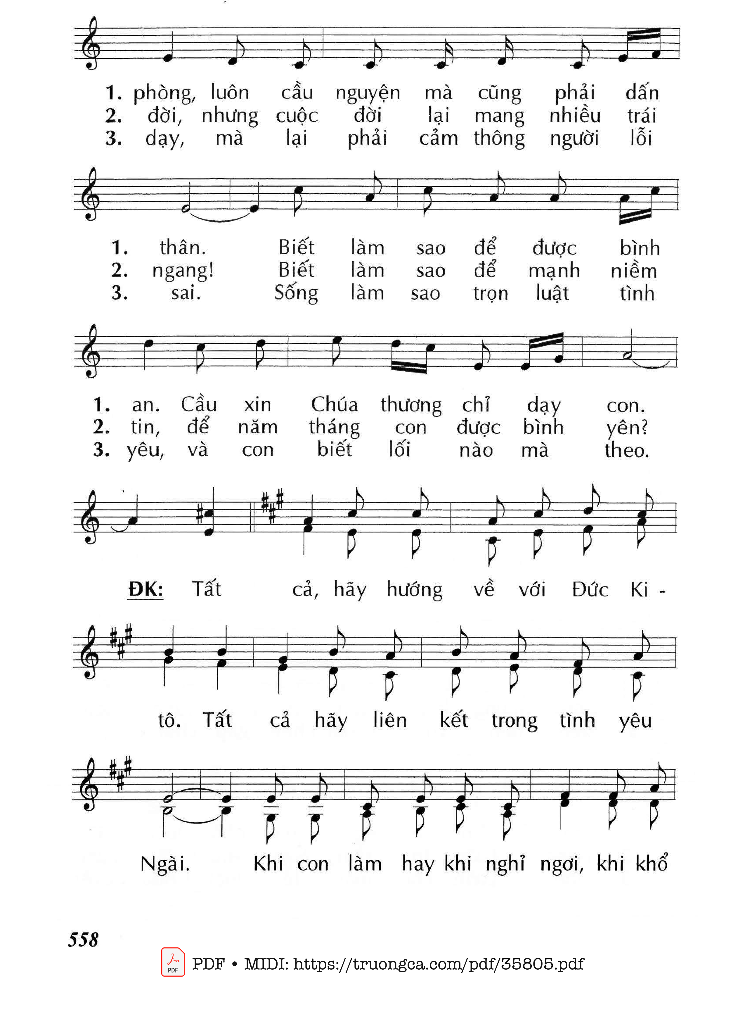 Trang 2 của Sheet nhạc PDF bài hát Nghịch Lý - Huy Hoàng