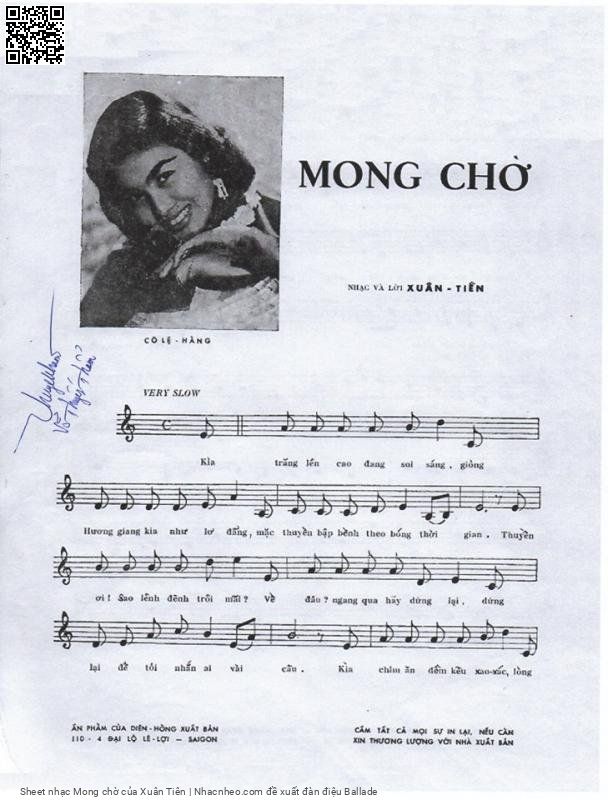 Mong chờ - Xuân Tiên