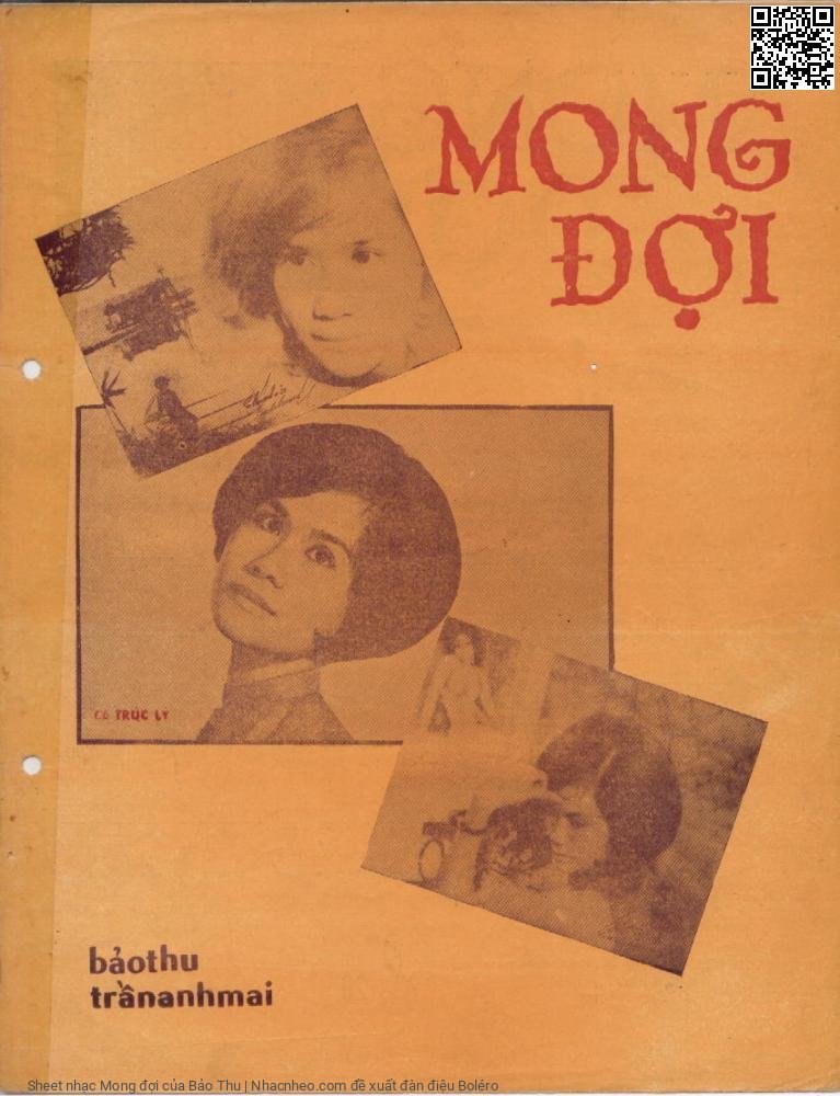 Trang 1 của Sheet nhạc PDF bài hát Mong đợi - Bảo Thu, 1. Sao anh không  hẹn dù mưa nguồn trút  lá. Lạnh không  gian nhưng không lạnh tình  ta